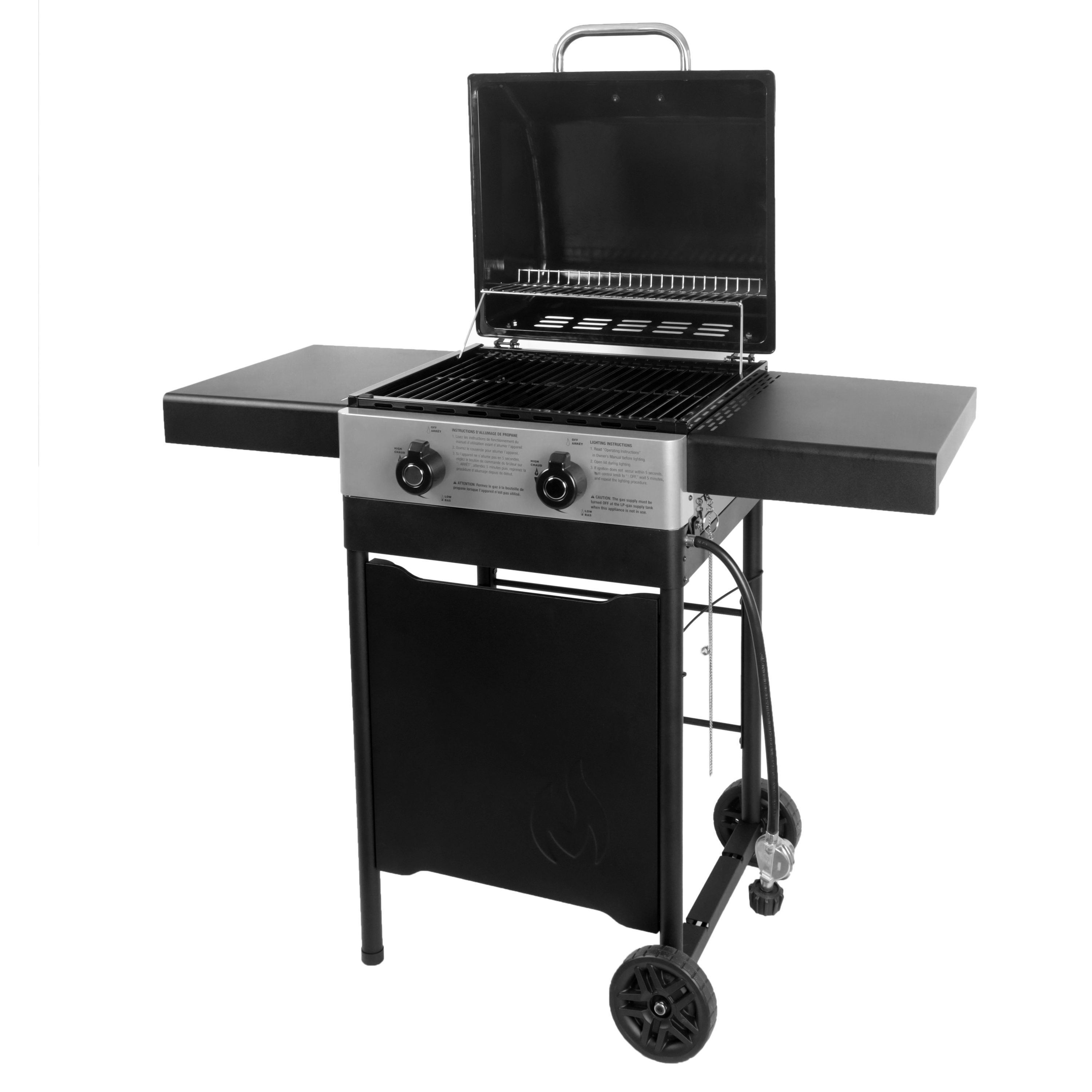 Master Forge Black/Porcelain Enamel 2 -Burner Liquid Propane Gas Grill