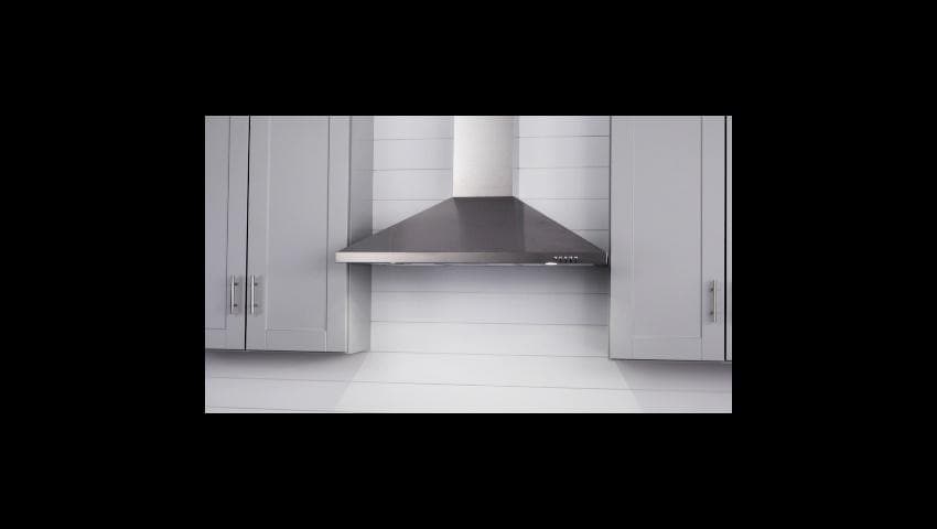 Broan Convertible Wall Mounted Range Hood Stainless steel Actual 29 5 in