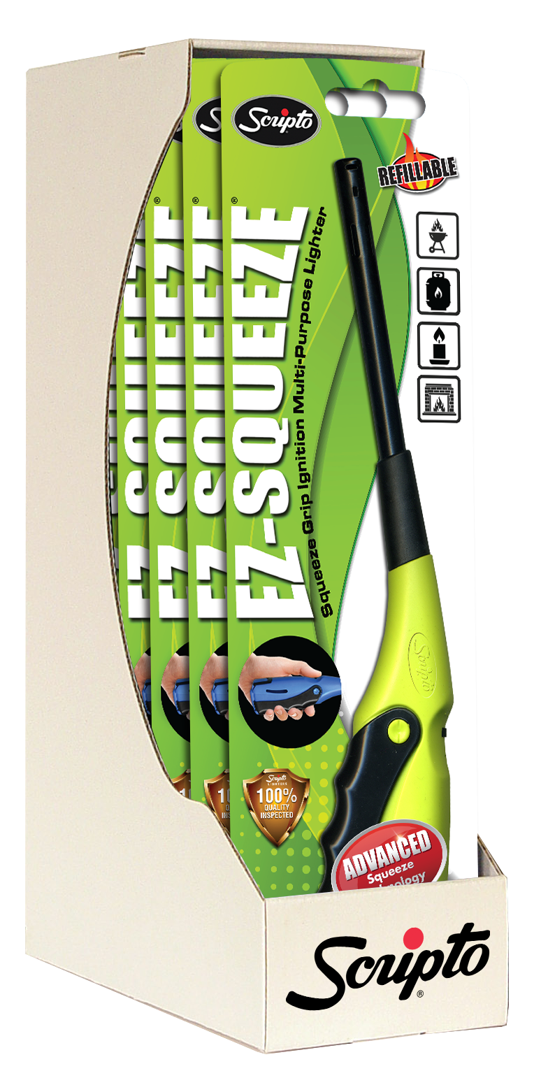 Scripto Ez Squeeze 1pk 1 Count Lighter