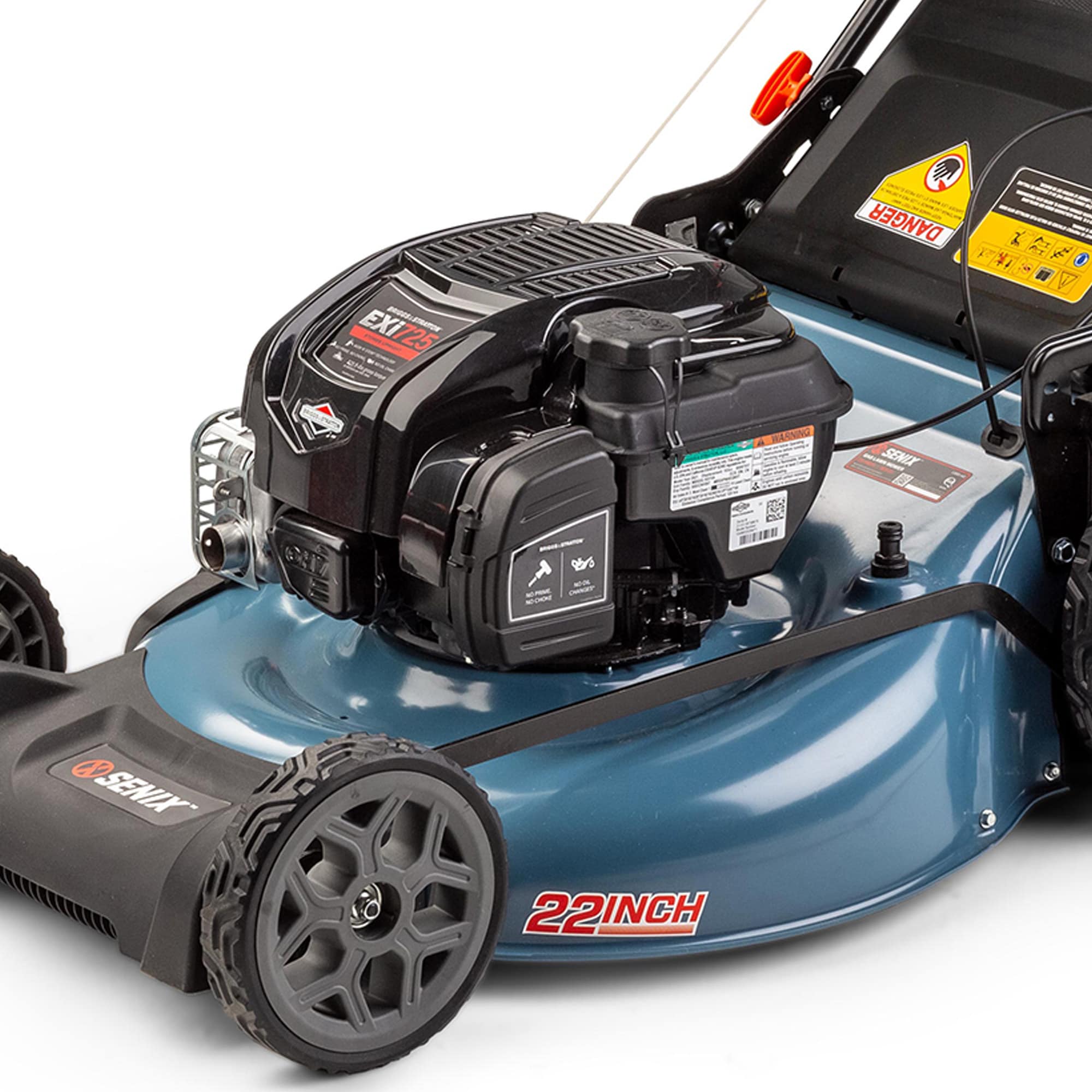 SENIX 22-in Gas Self-propelled lawn mower with 163-cc Briggs and Stratton Engine