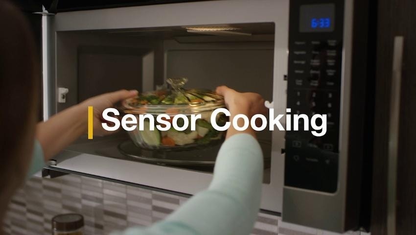 Whirlpool 1 9 cu ft Over the Range Microwave with Sensor Cooking Biscuit