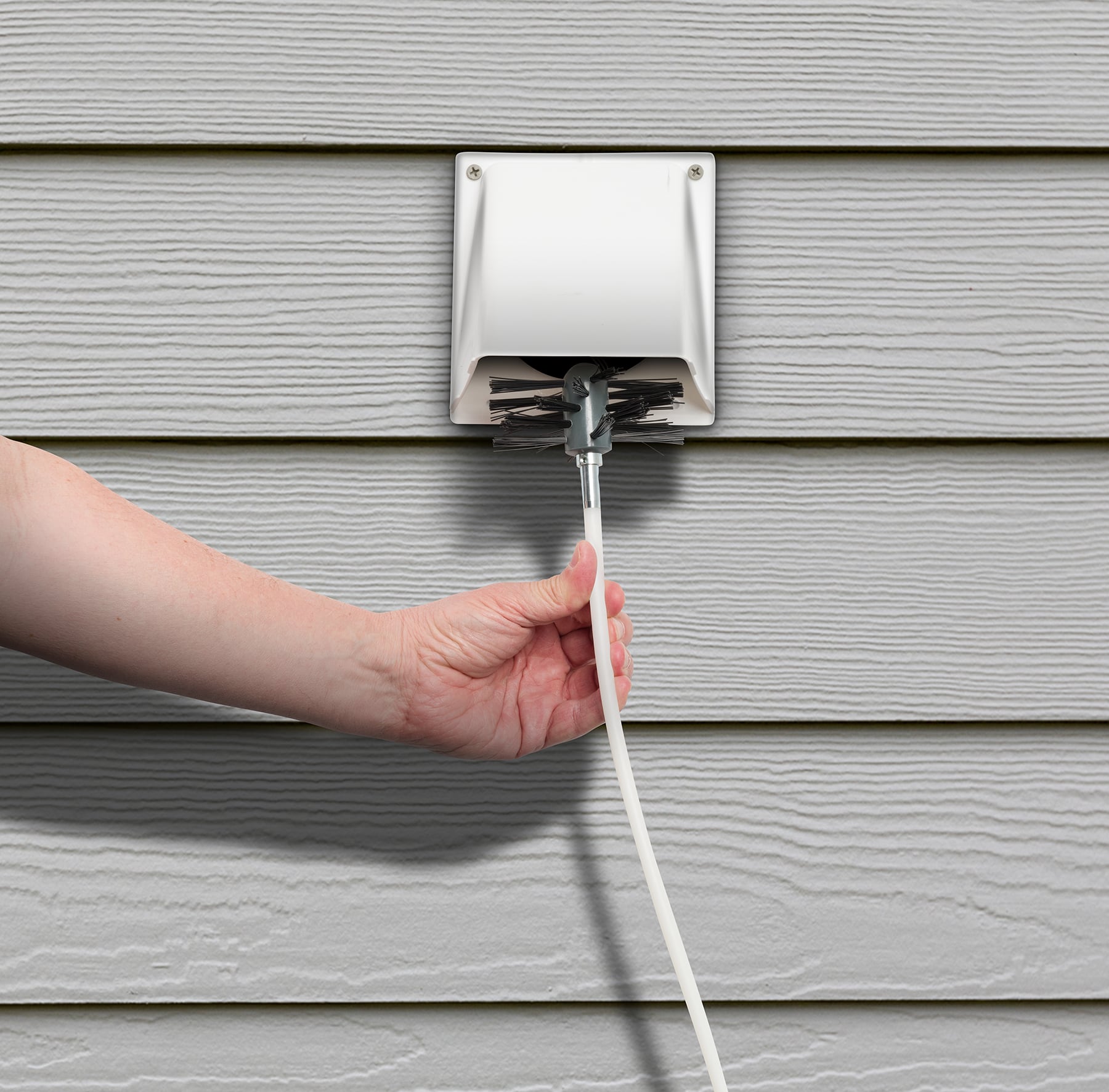 Project Source Cleaning Kit Dryer vent cleaning kit ( White (flexible rods), black (vacuum and blower adapters) )