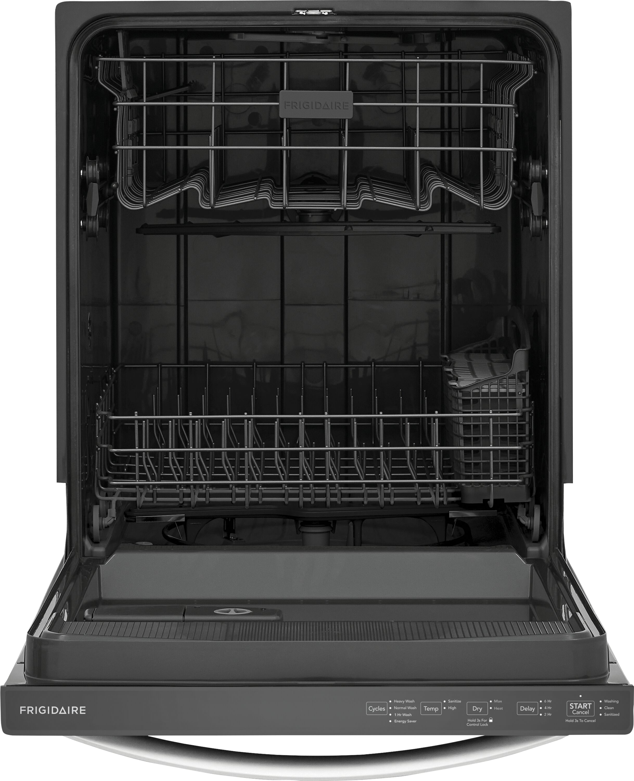 Frigidaire Top Control 24 in Built In Dishwasher Stainless Steel ENERGY STAR 52 dBA