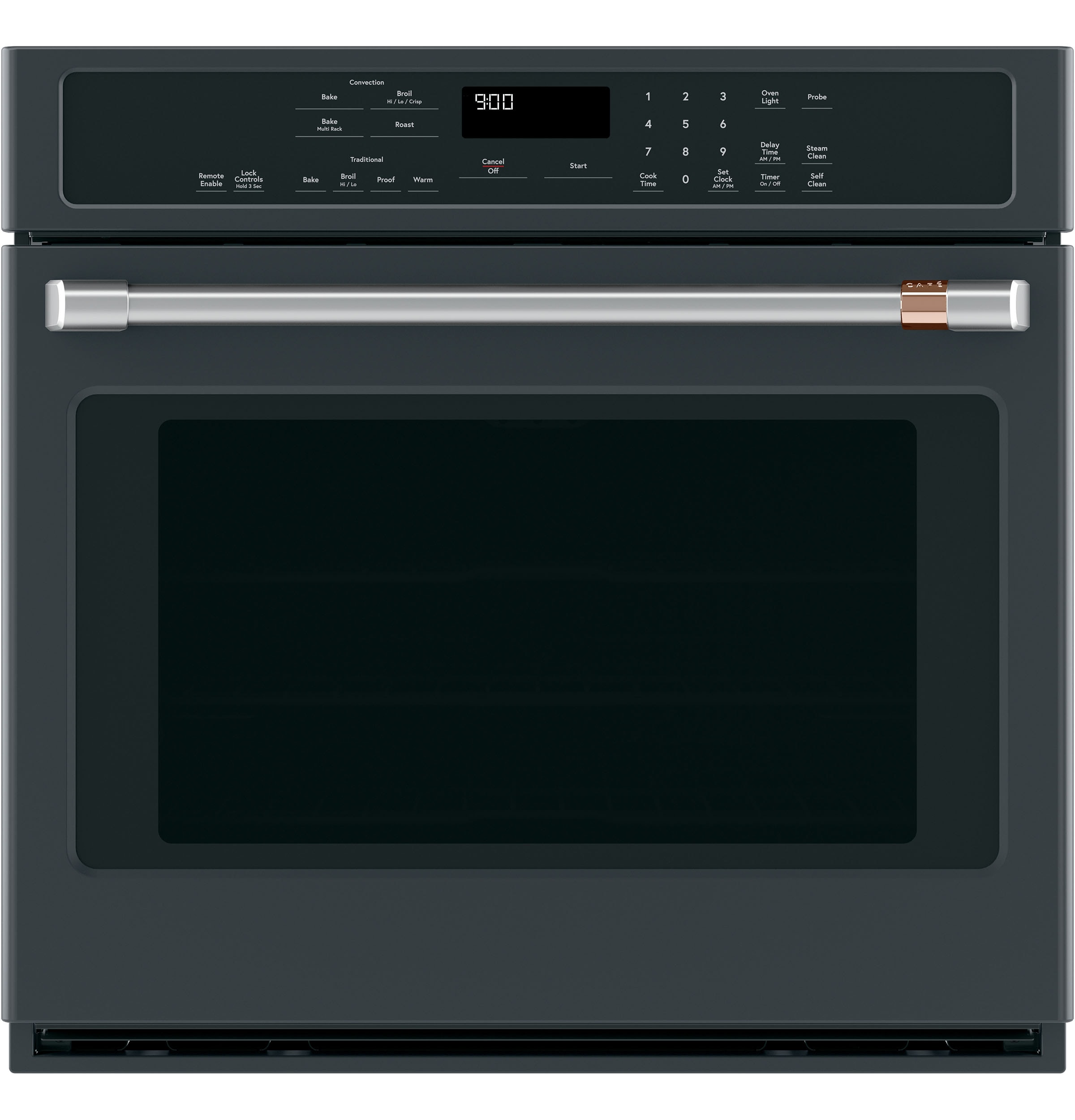 Cafe 30-in Wall oven handle ( Brushed Stainless )