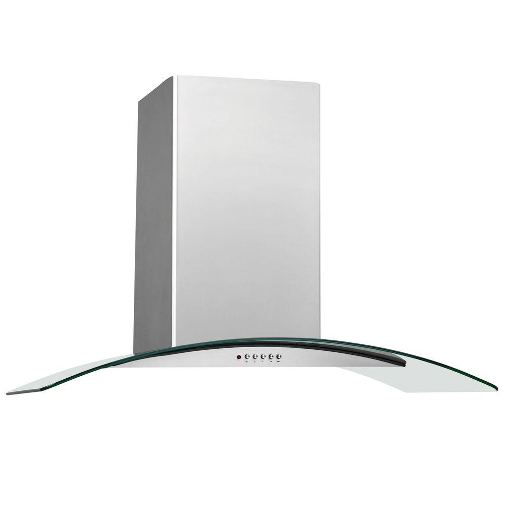 Frigidaire 42 in Convertible Stainless Steel Island Range Hood Common 42 in Actual 41 875 in