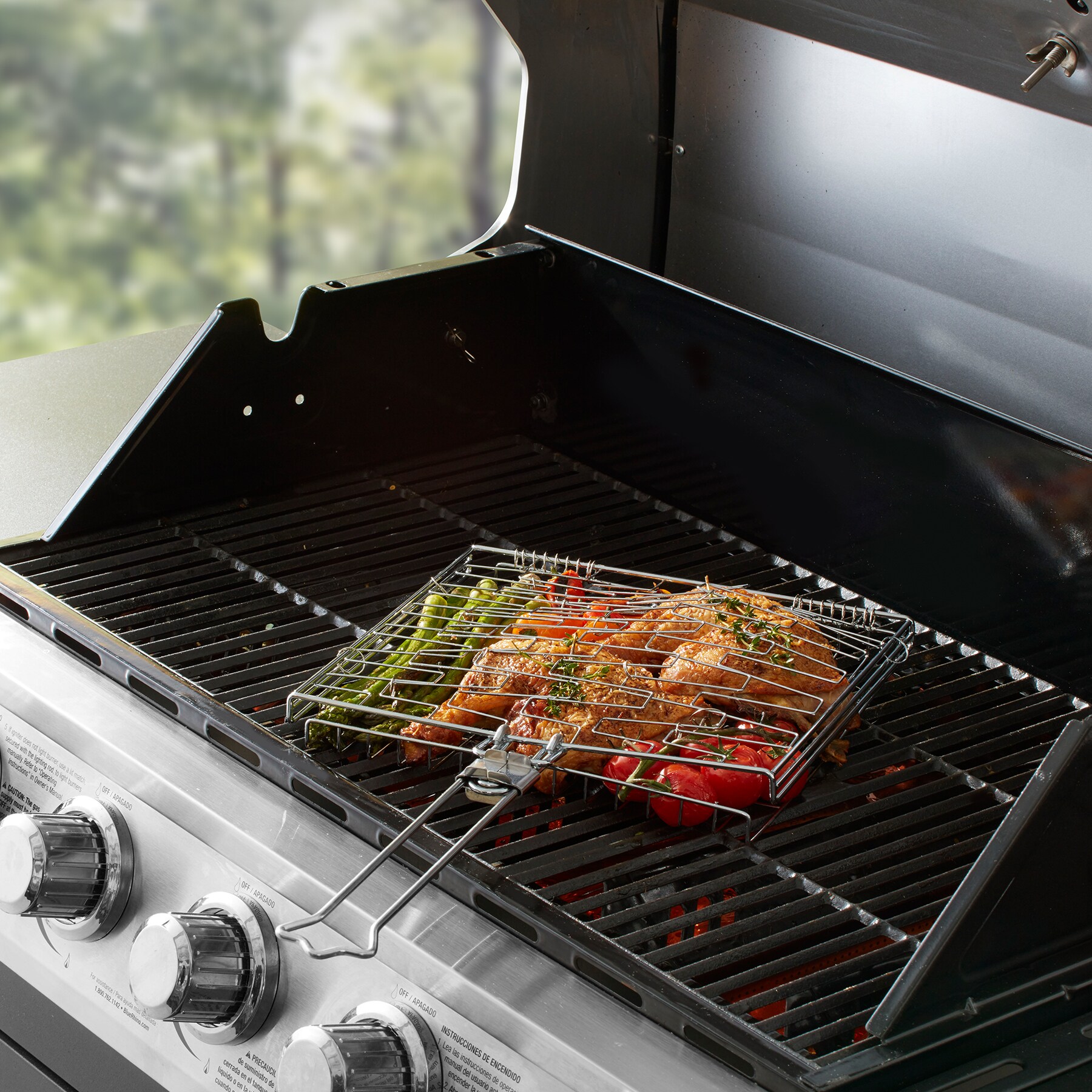 Mr. Bar-B-Q Steel Grill basket