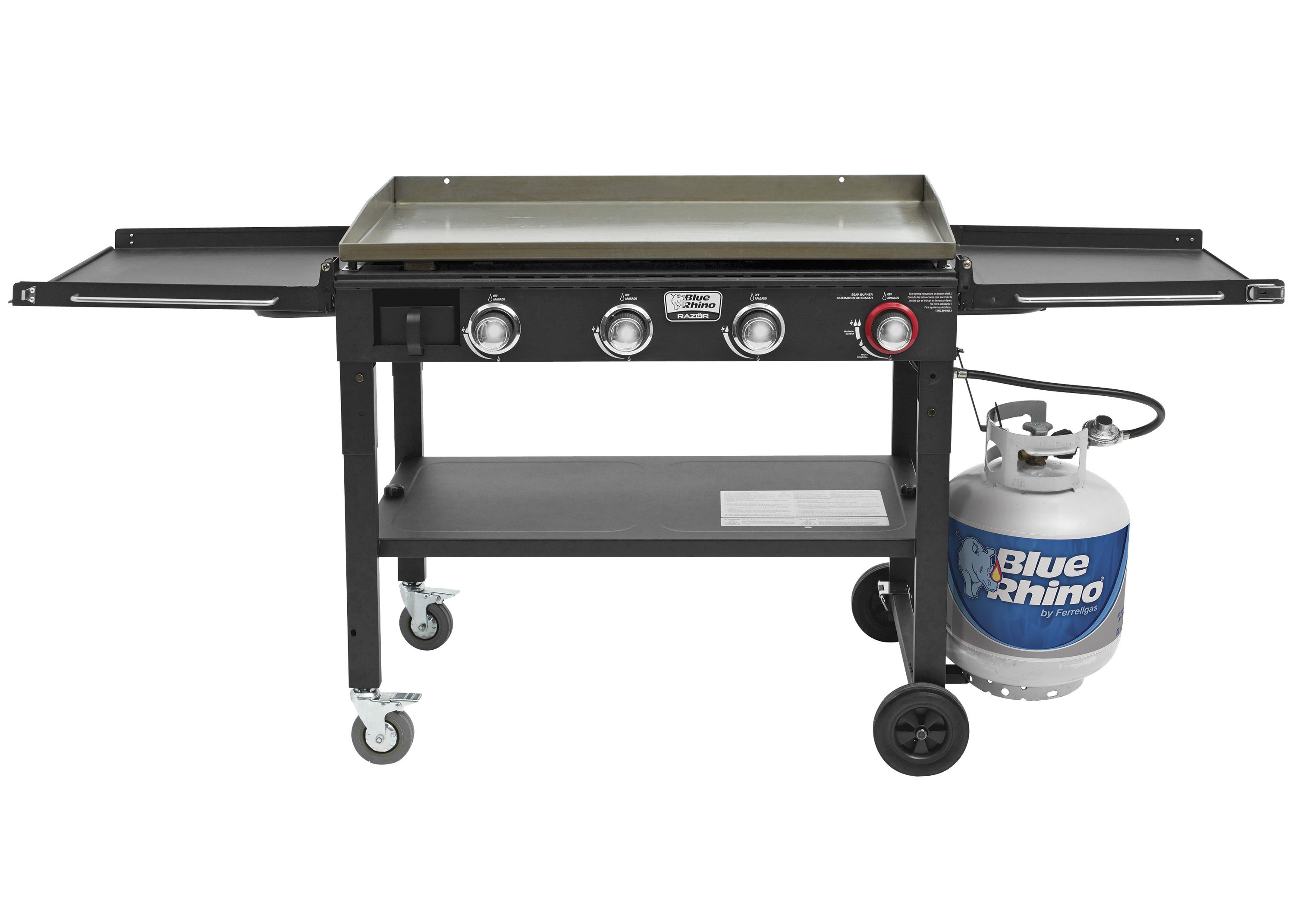 Blue Rhino Razor 4 -Burner Liquid propane Flat Top Grill