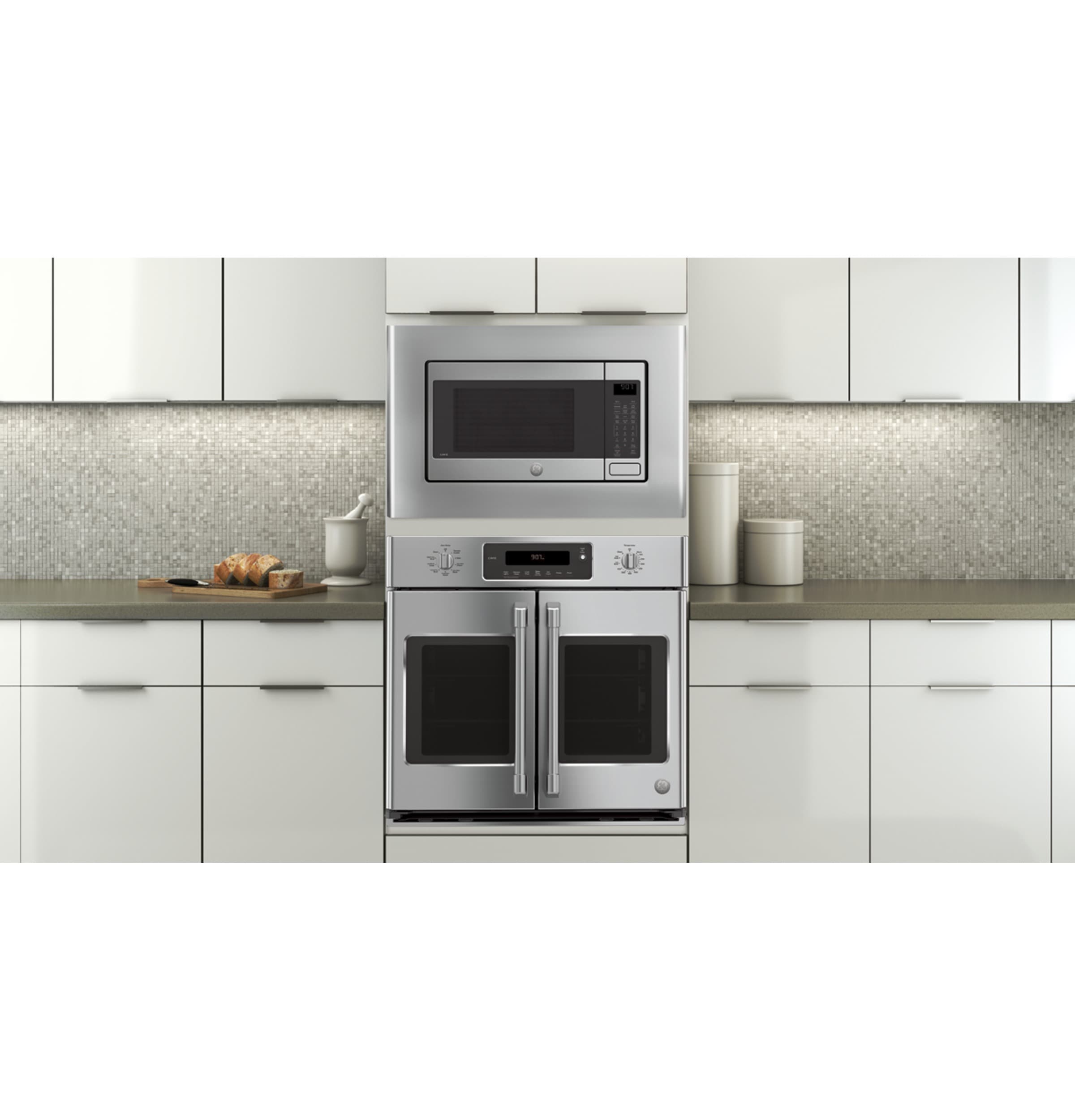 GE Profile Built-In microwave Trim kit ( Stainless steel )