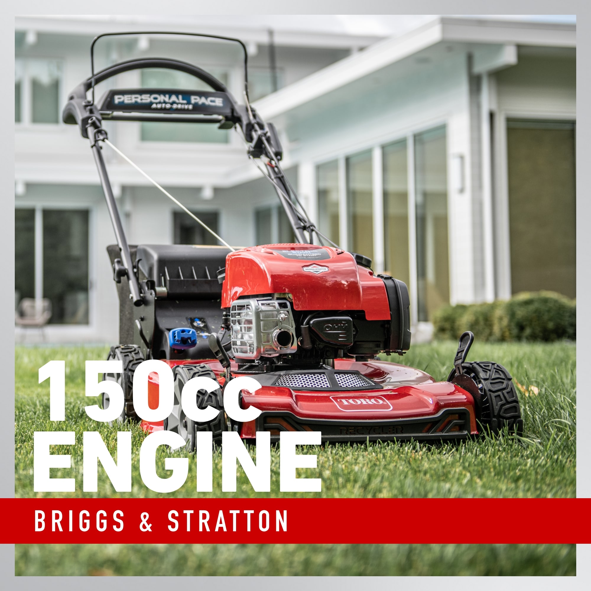 Toro Recycler 22-in Gas Self-propelled lawn mower with 150-cc Briggs and Stratton Engine