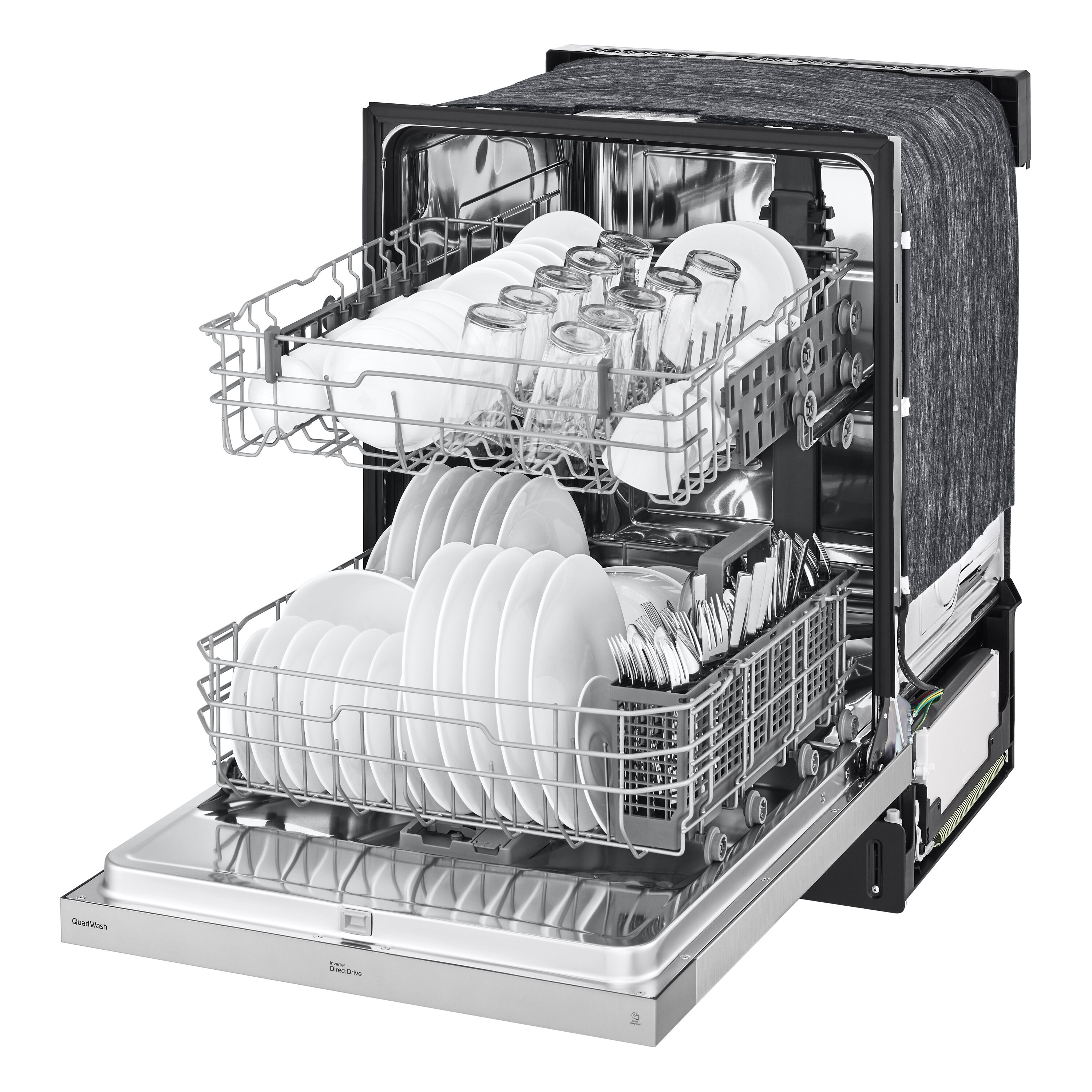 LG 50 dB Front Control Dishwasher
