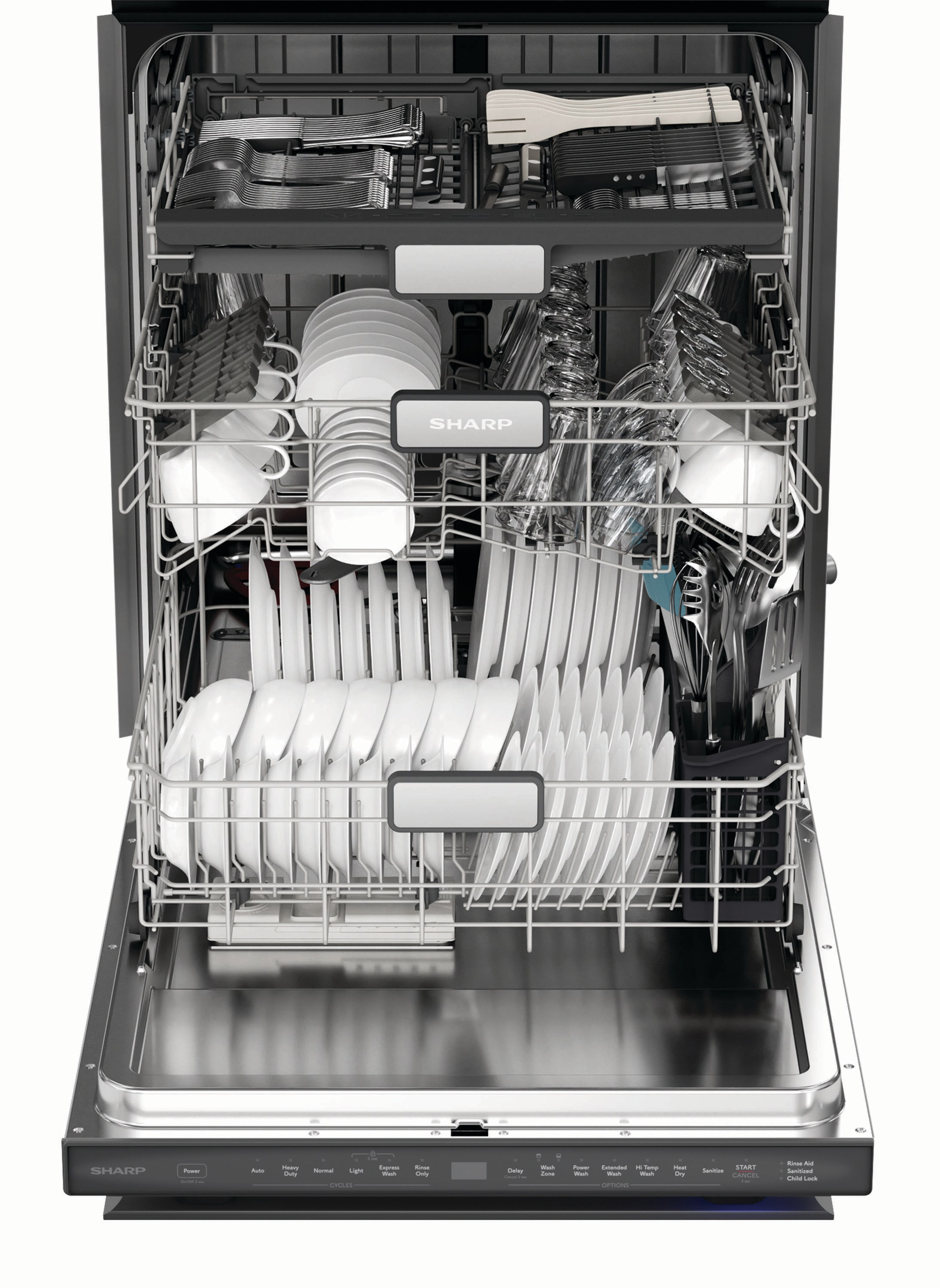Sharp 47dB Built In Dishwasher