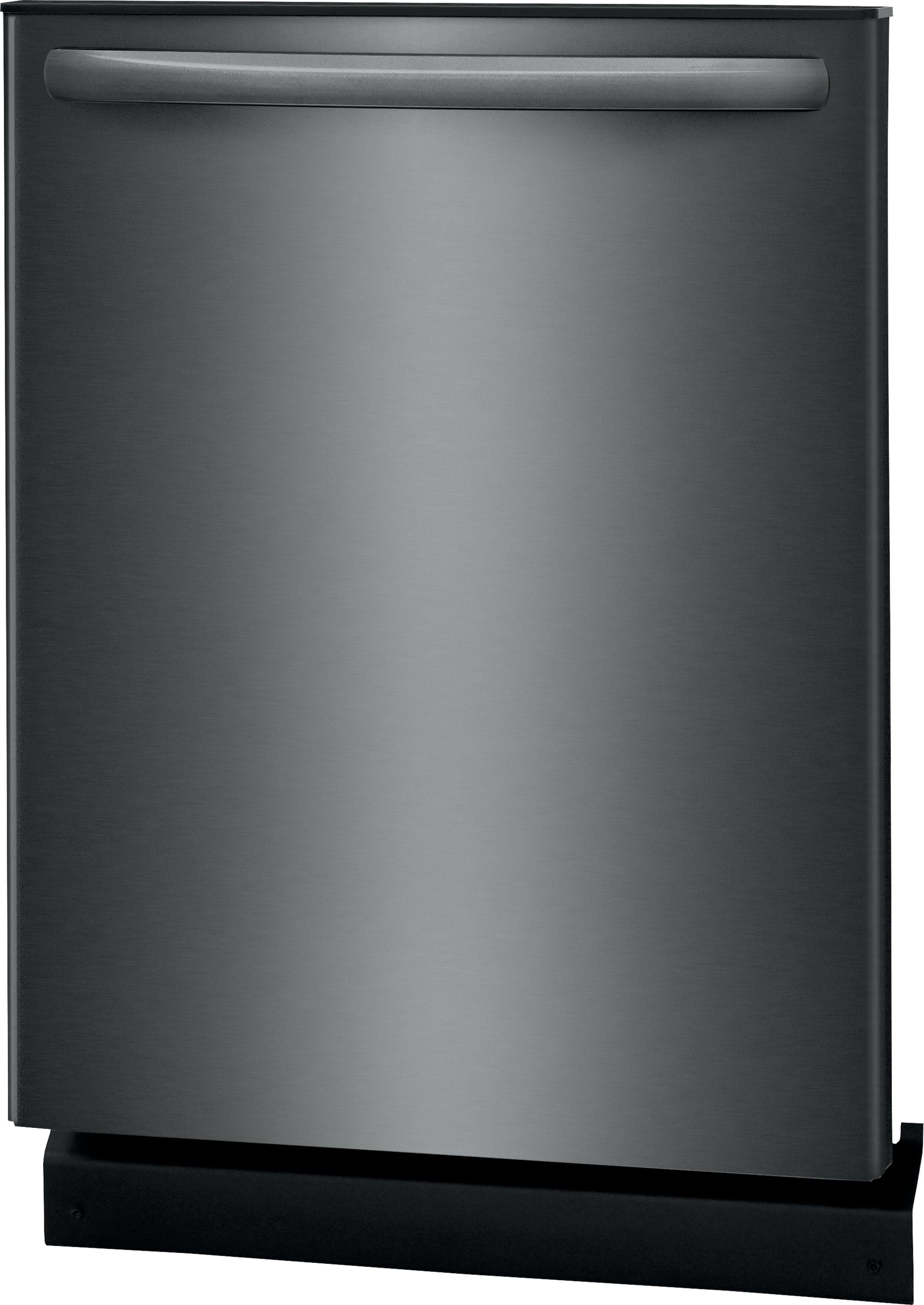 Frigidaire Top Control 24 in Built In Dishwasher Black Stainless Steel ENERGY STAR 52 dBA