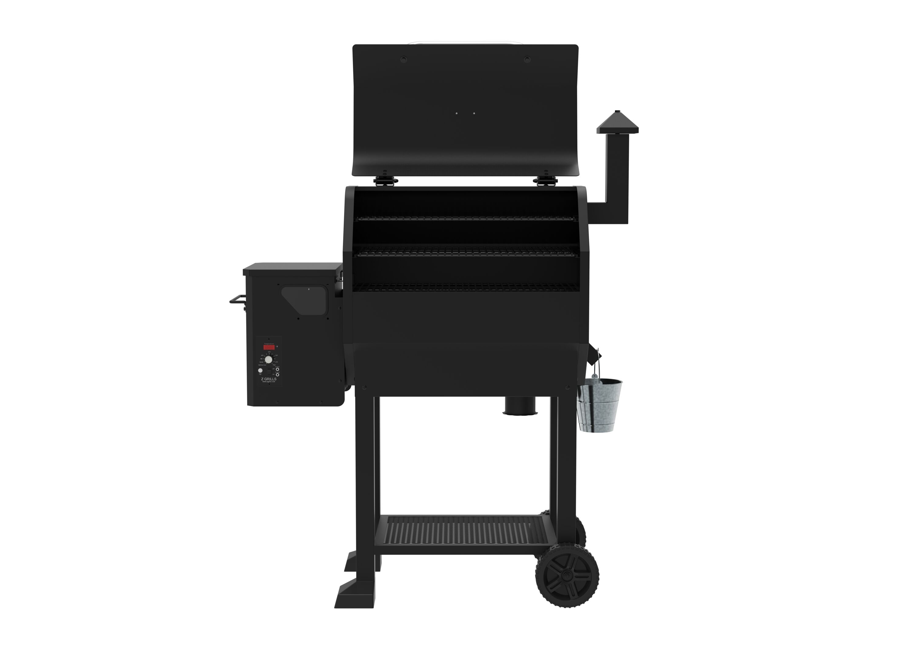 Z GRILLS ZGrill 1081-Sq. in Blue Pellet Grill with Smart Compatibility