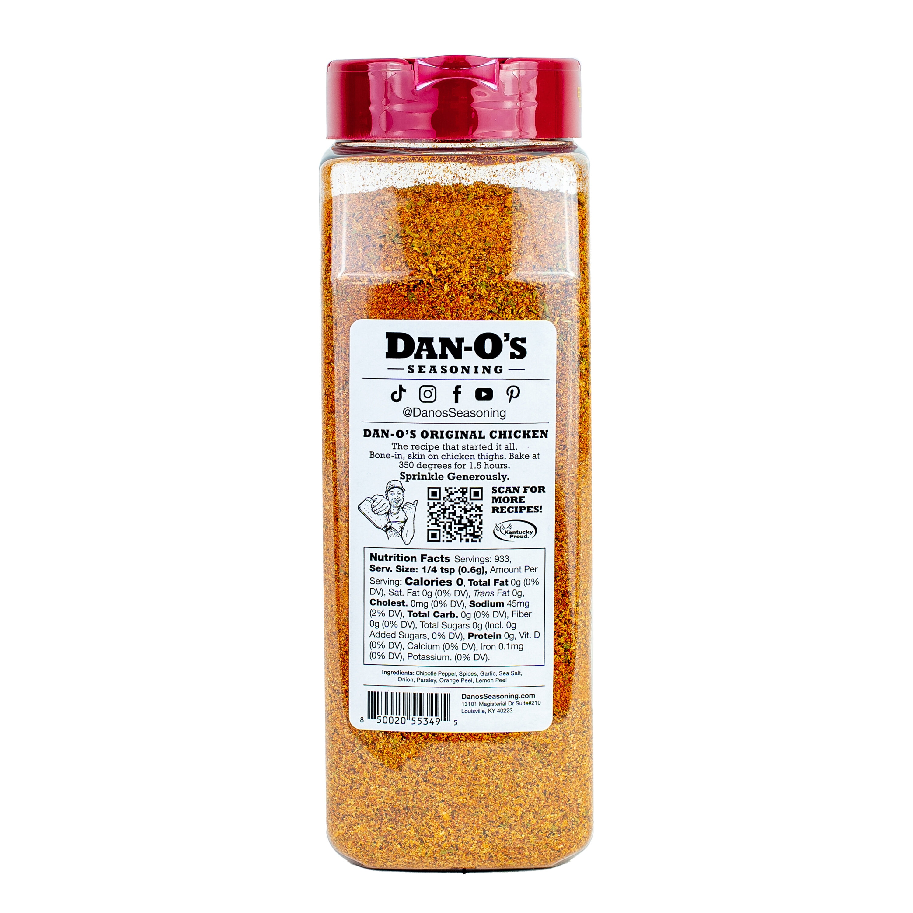 Dan-O's Seasoning 20-oz Chipotle Seasoning blend