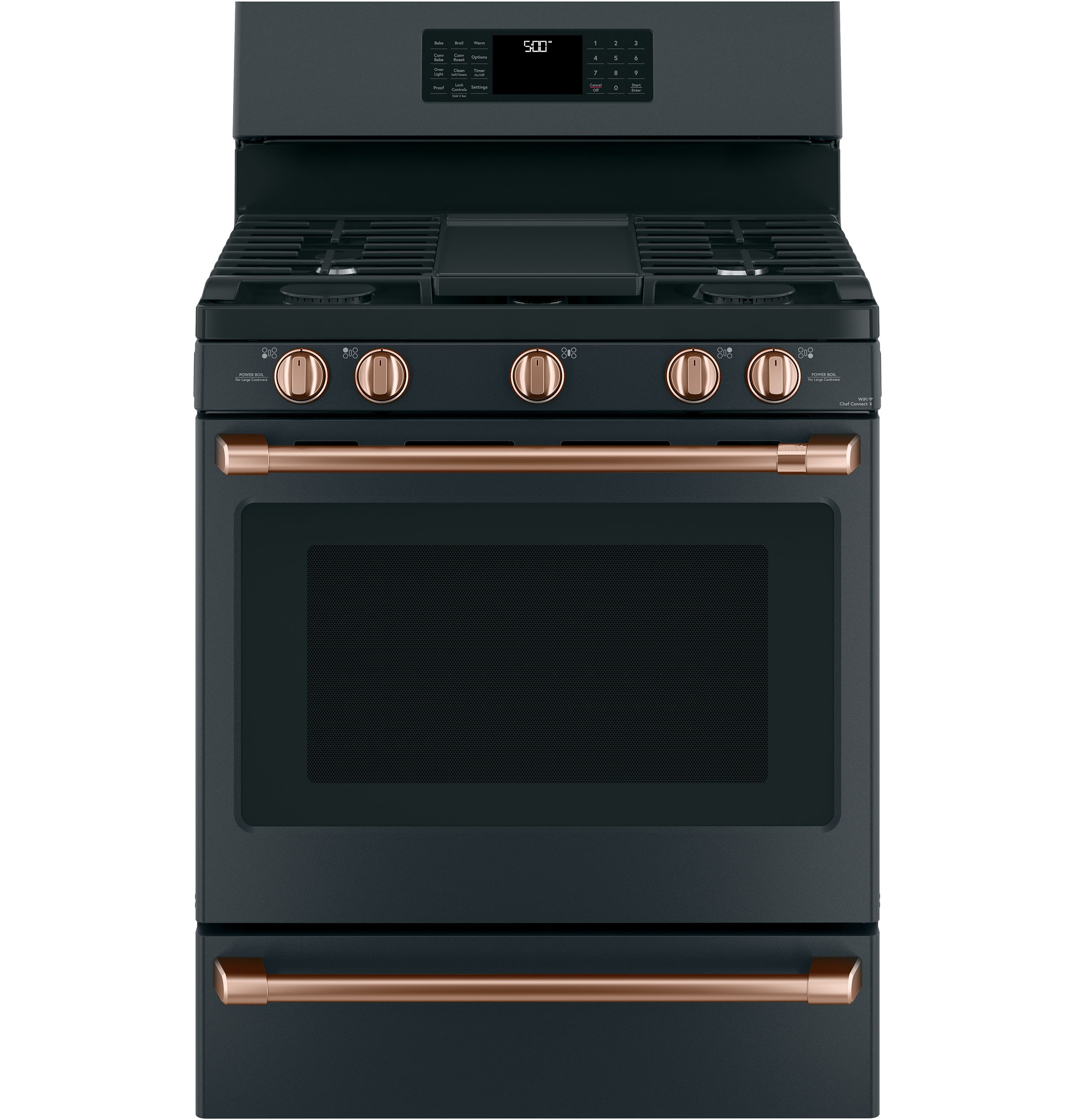 Cafe 30-in Gas range Handle and knob kit ( Brushed Copper )