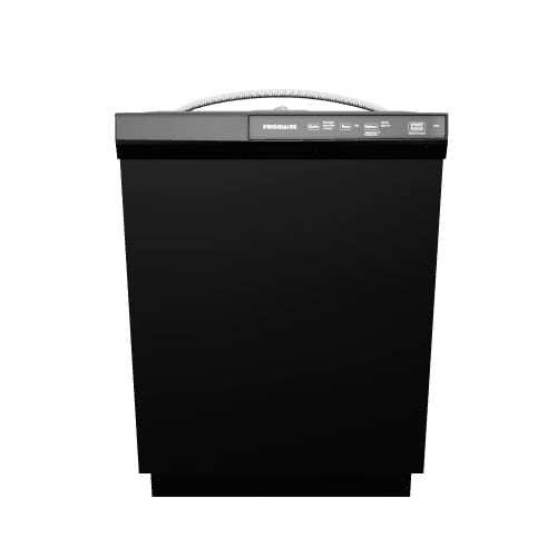 Frigidaire 60 Decibel Filtration Built In Dishwasher Black Common 24 in Actual 24 in ENERGY STAR