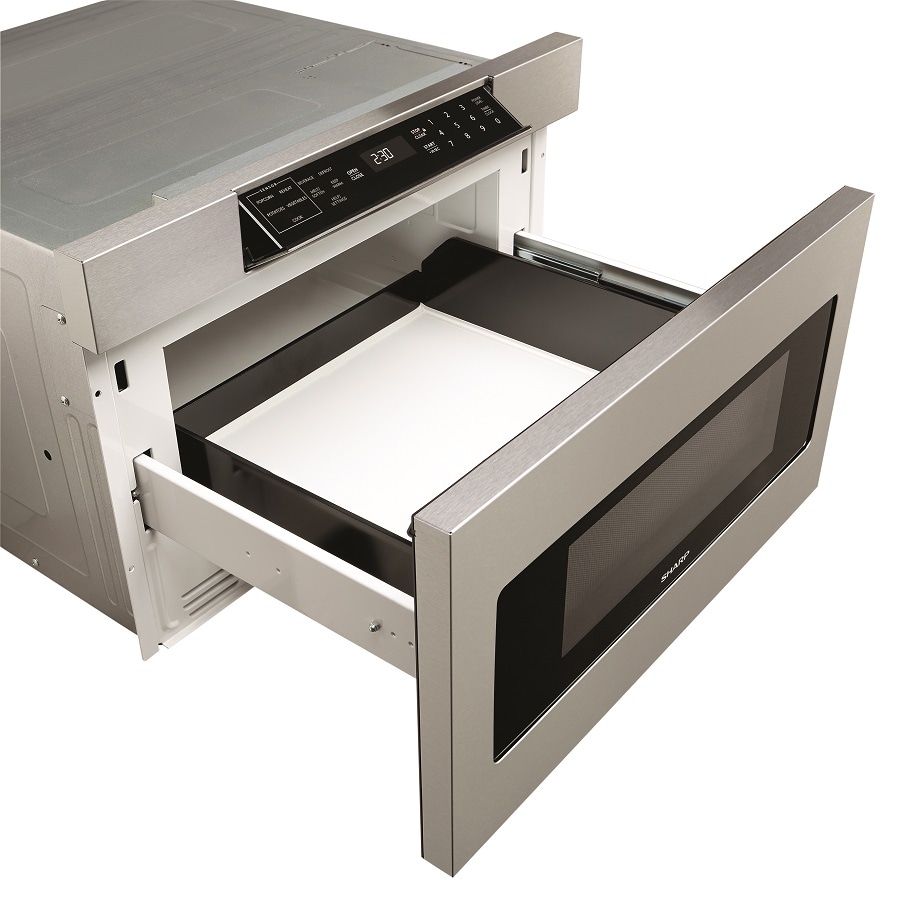 Sharp Microwave Drawer Stainless Steel Common Actual 23 875 in