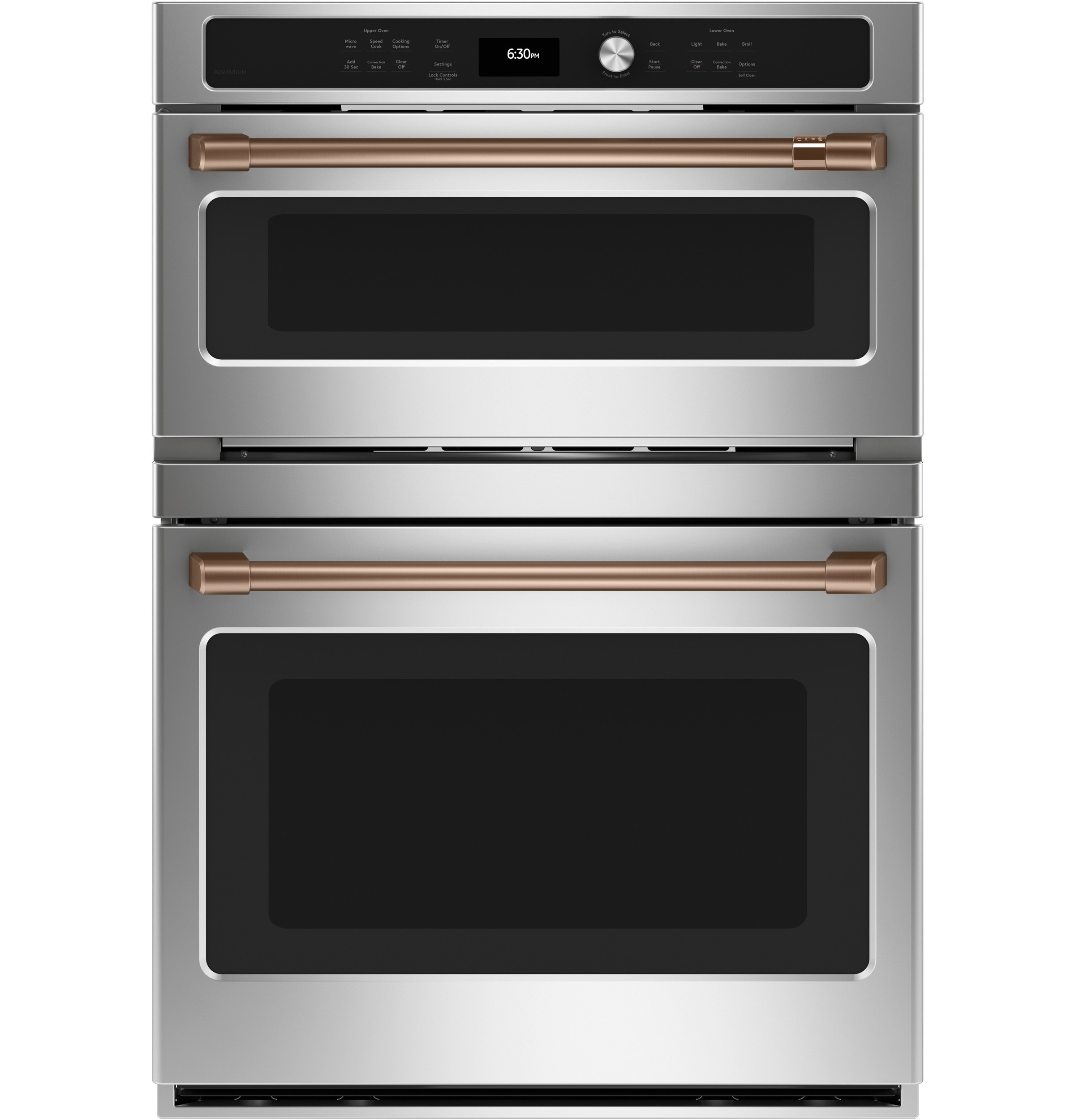 Cafe 30-in 2 -Pack Wall oven handle ( Brushed Copper )