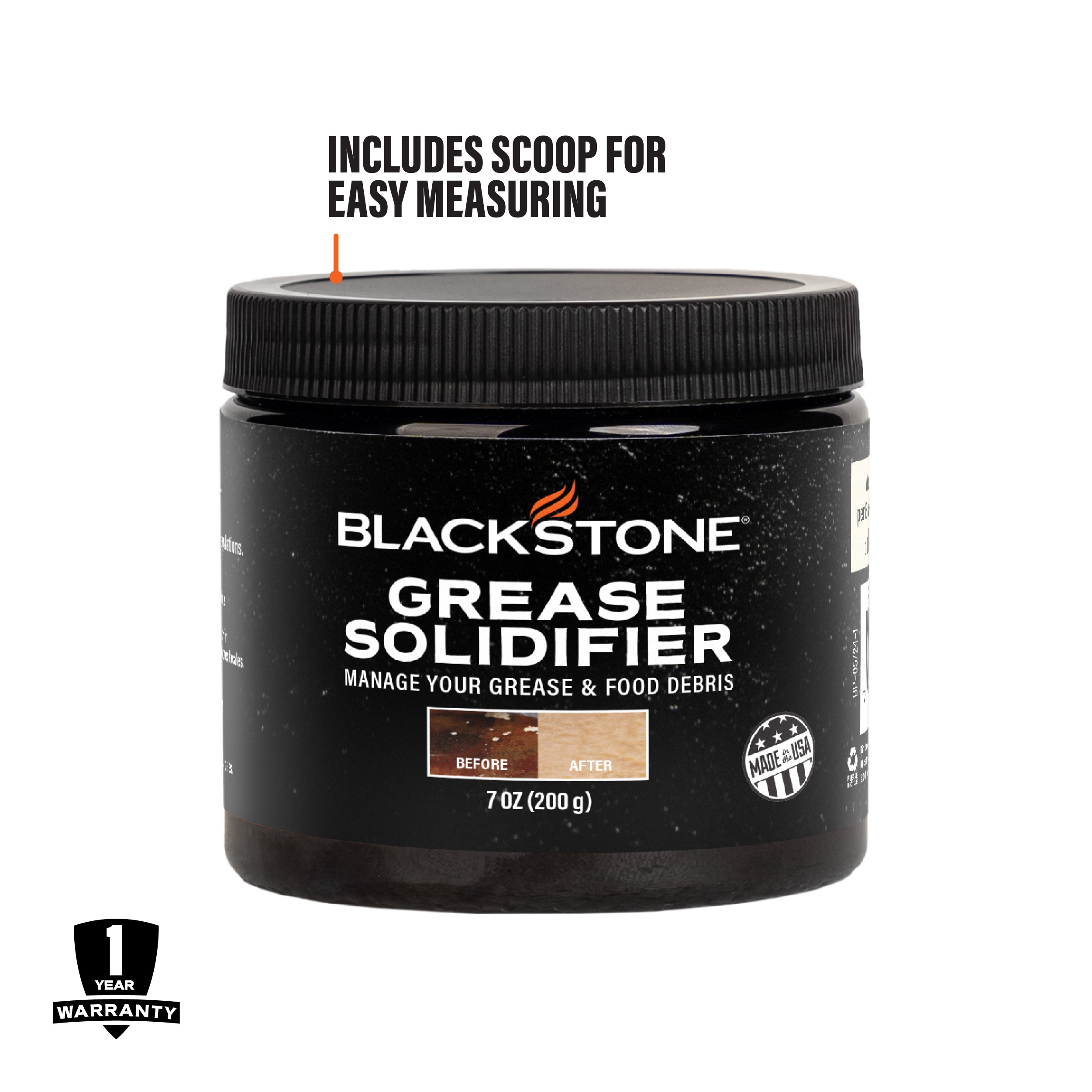 Blackstone Grease Solidifier 7 Ounce(s) Flat top grill conditioner