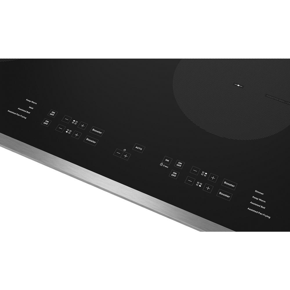 Whirlpool 30-in 4 burners Black Induction Cooktop