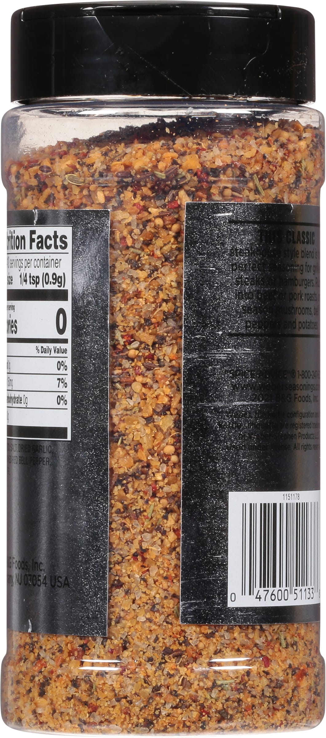 Weber 13-oz Chicago steak Rub/Seasoning