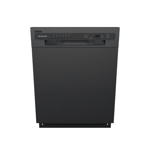 Frigidaire 52 Decibel Filtration Built In Dishwasher Black Common 24 in Actual 24 in ENERGY STAR