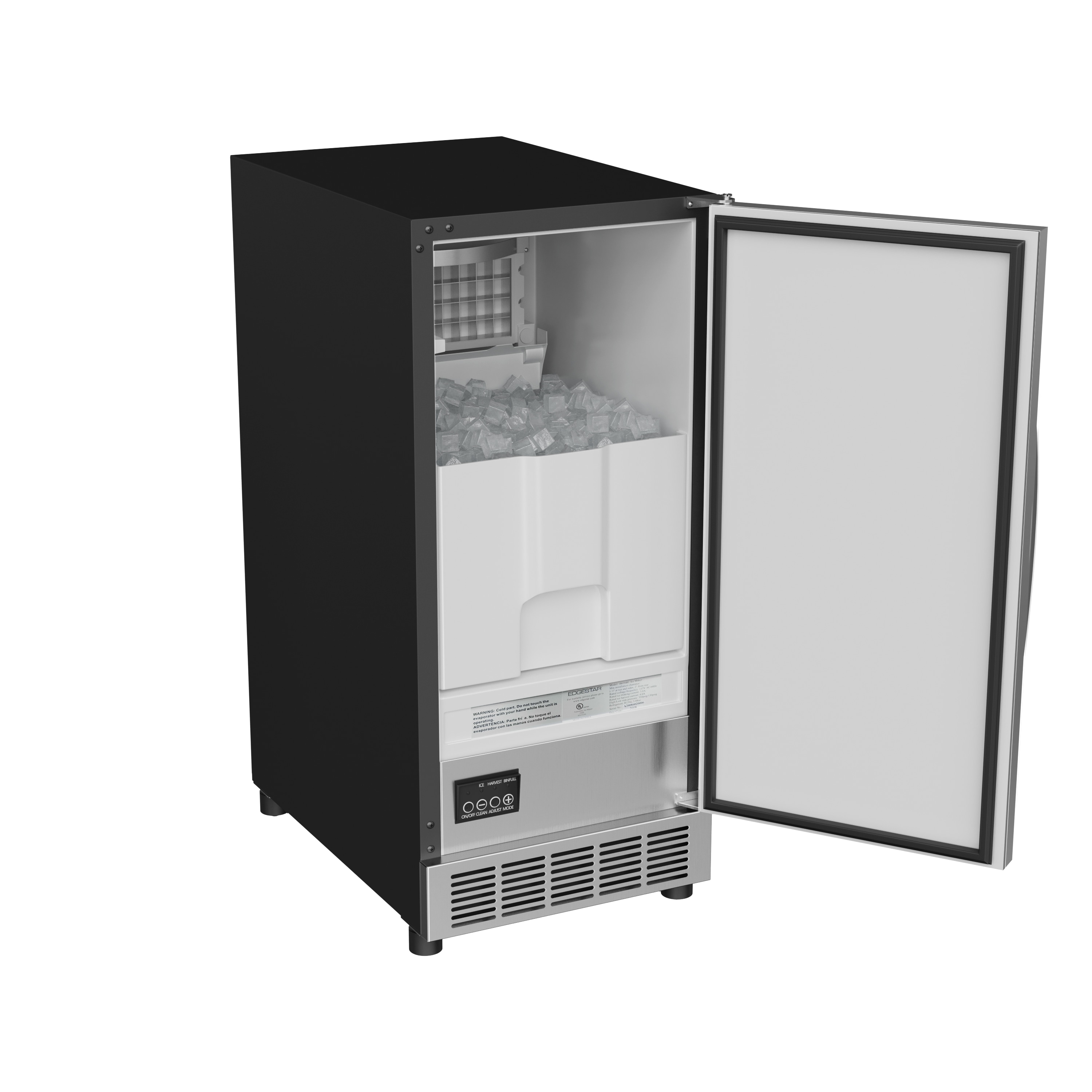 EdgeStar 50 lb Undercounter Clear Ice Maker with Pump