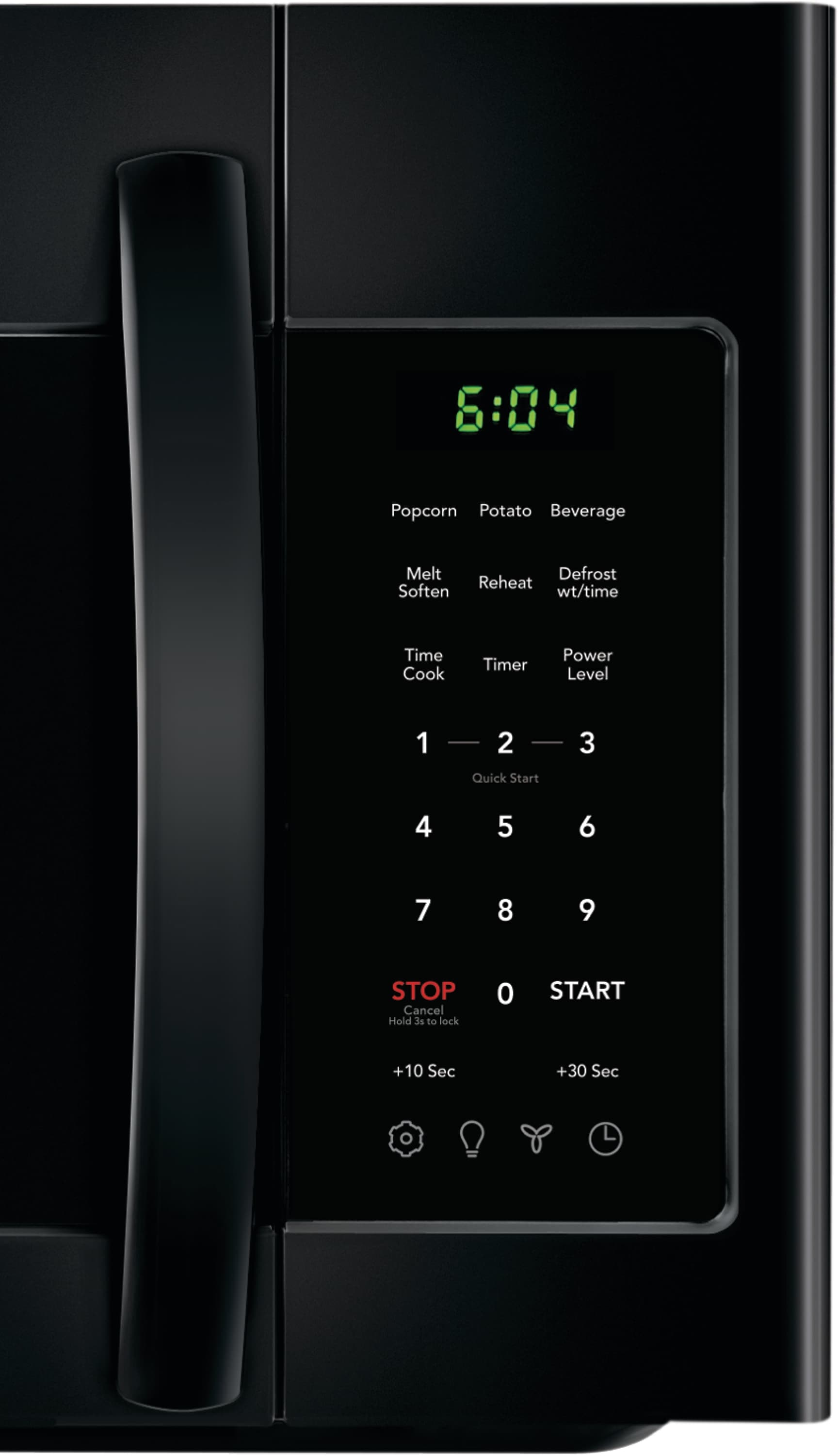 Frigidaire 1 8 cu ft Over the Range Microwave Black
