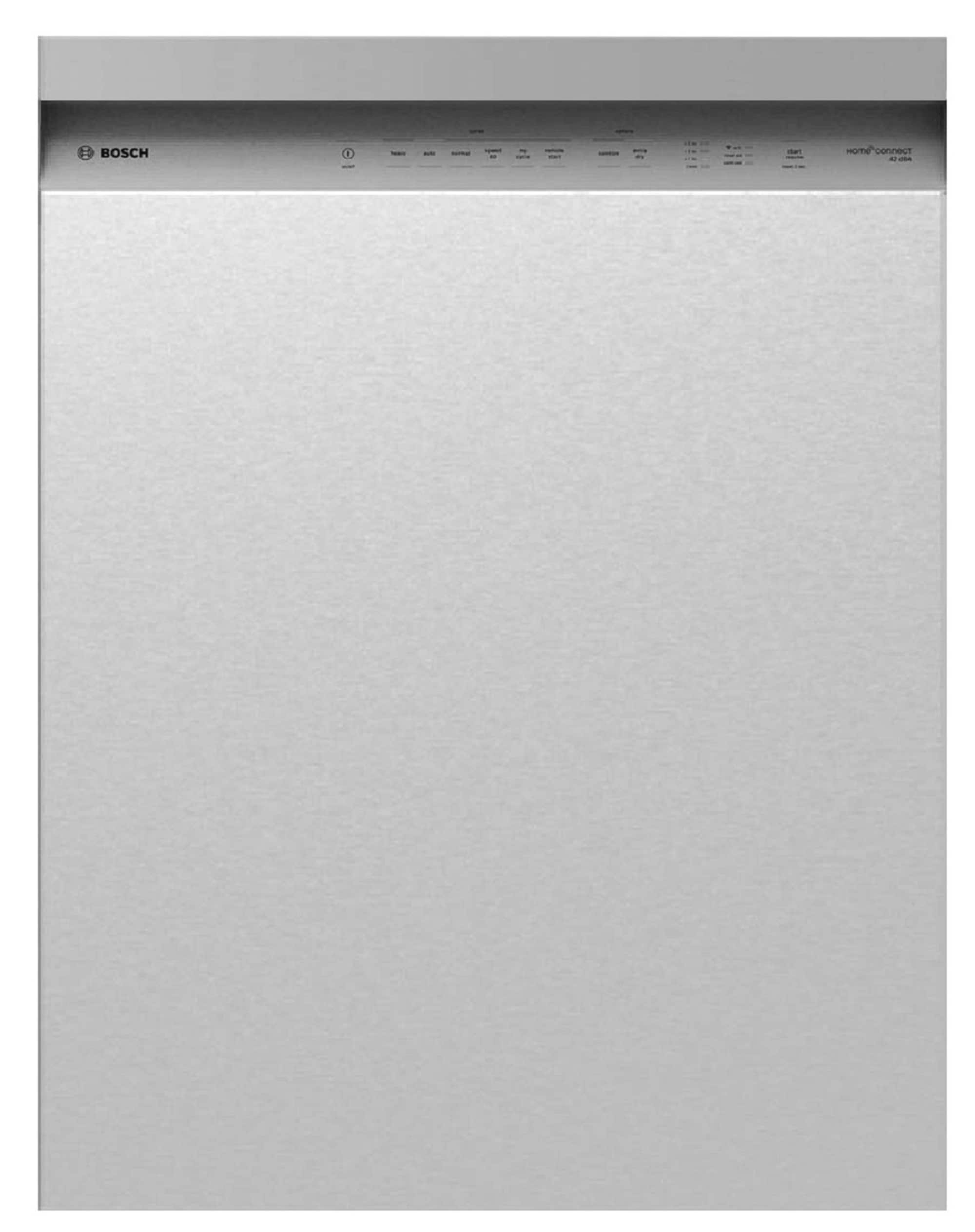 Bosch 300 Series Front Control 24 in Smart Built In Dishwasher Stainless Steel ENERGY STAR 46 dBA