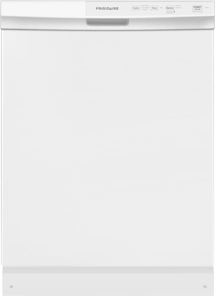 Frigidaire 60 Decibel Filtration Built In Dishwasher White Common 24 in Actual 24 in ENERGY STAR
