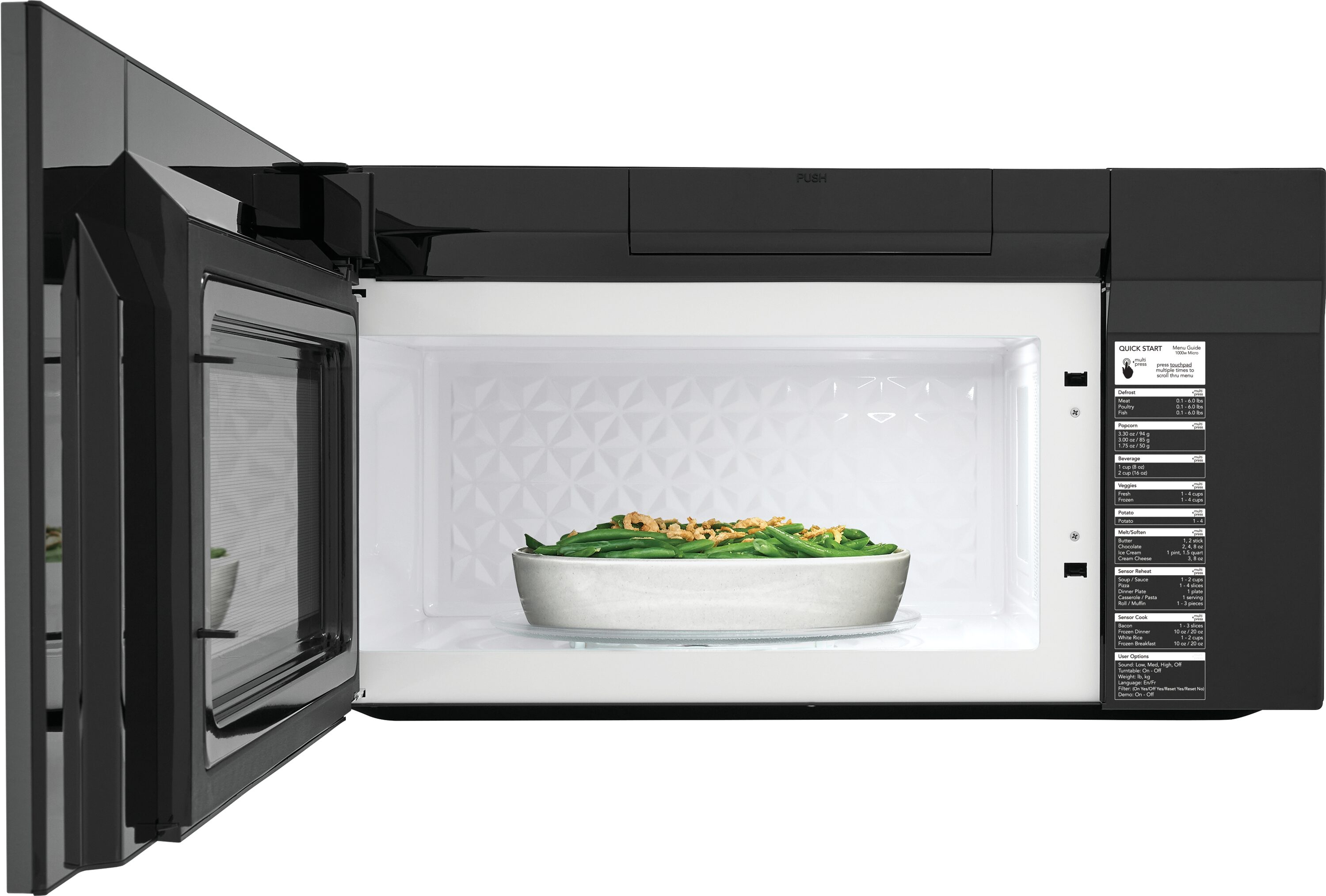 Frigidaire Gallery 1 9 cu ft Over the Range Microwave