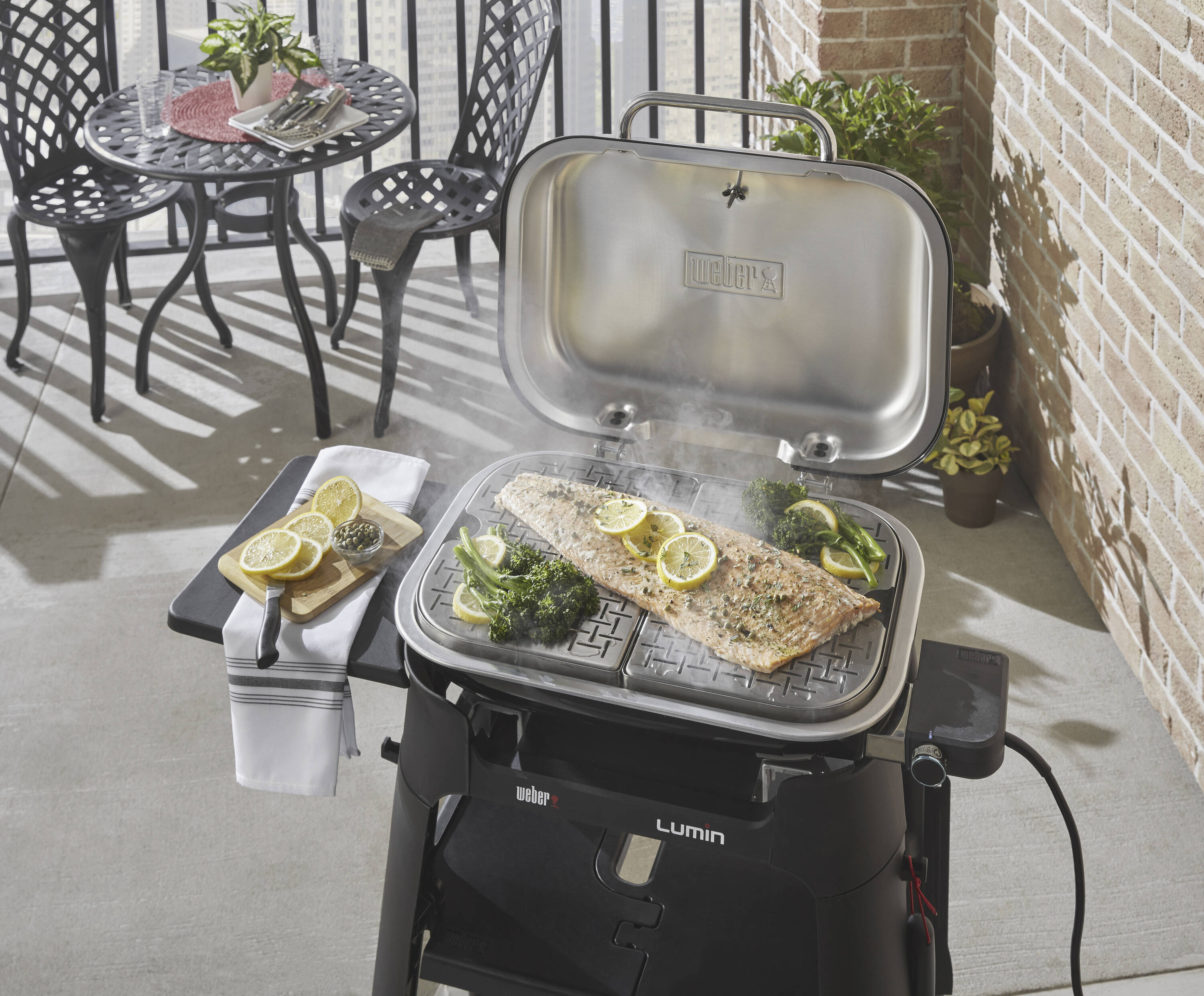 Weber Lumin 4 -Pack Stainless steel Grill pan