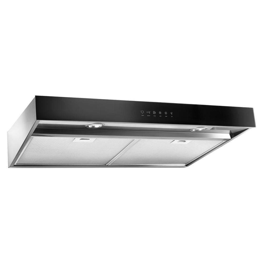 Whirlpool 36 in Convertible Stainless Steel Undercabinet Range Hood Common 36 in Actual 36 in