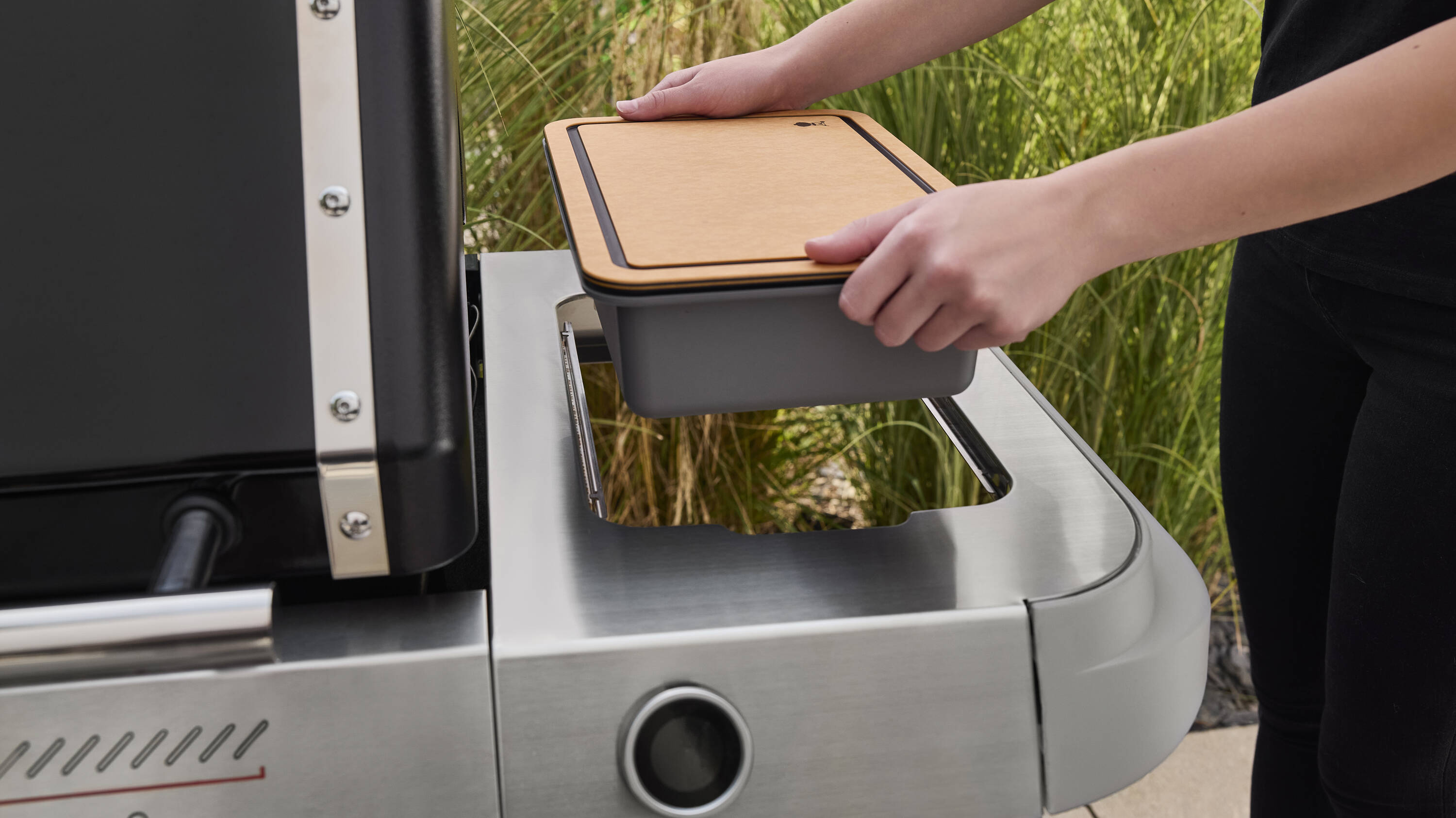 Weber 2 -Piece Plastic Grill caddy