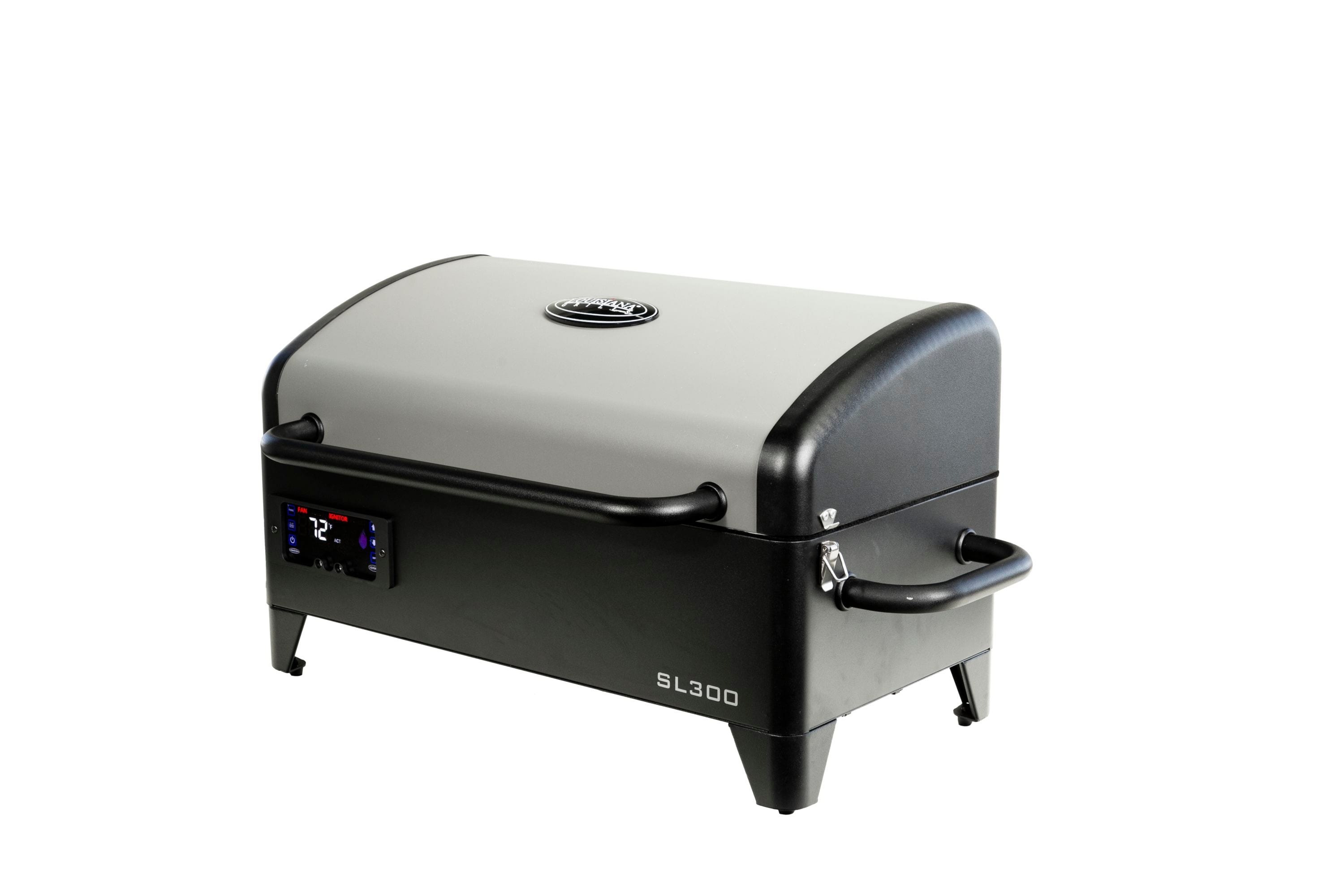 Louisiana Grills Wood Pellet S L Portable 333-Sq. in Black and Silver Pellet Grill
