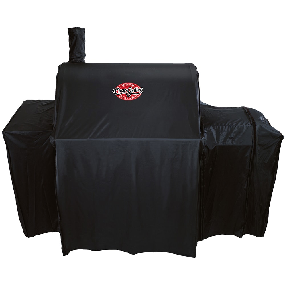 Char-Griller Universal 65-in W x 49-in H Black Charcoal grill Cover
