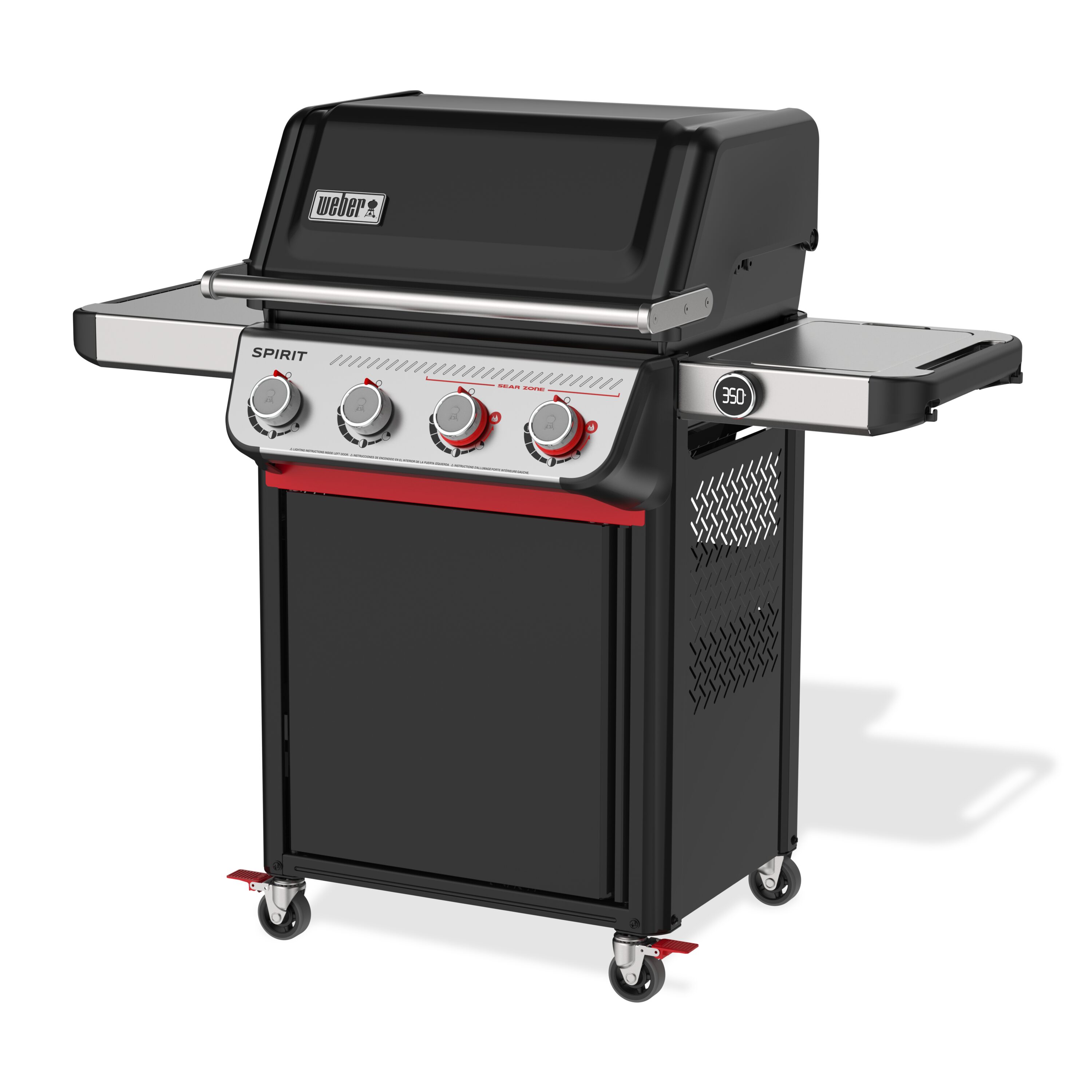 Weber Spirit EP-425 Black 4 -Burner Liquid Propane Gas Grill