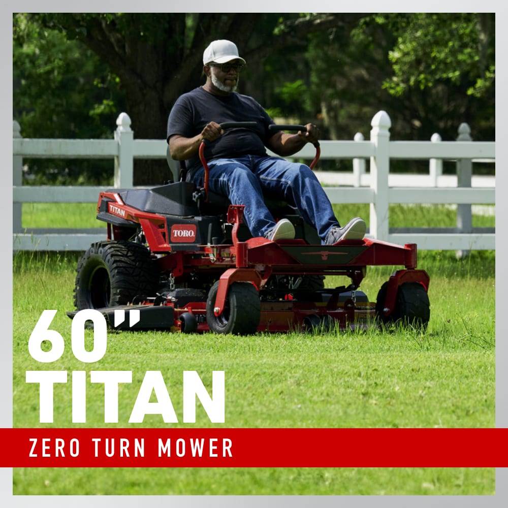 Toro Titan 60-in 26 -HP V-twin Gas Zero-turn Riding Lawn Mower