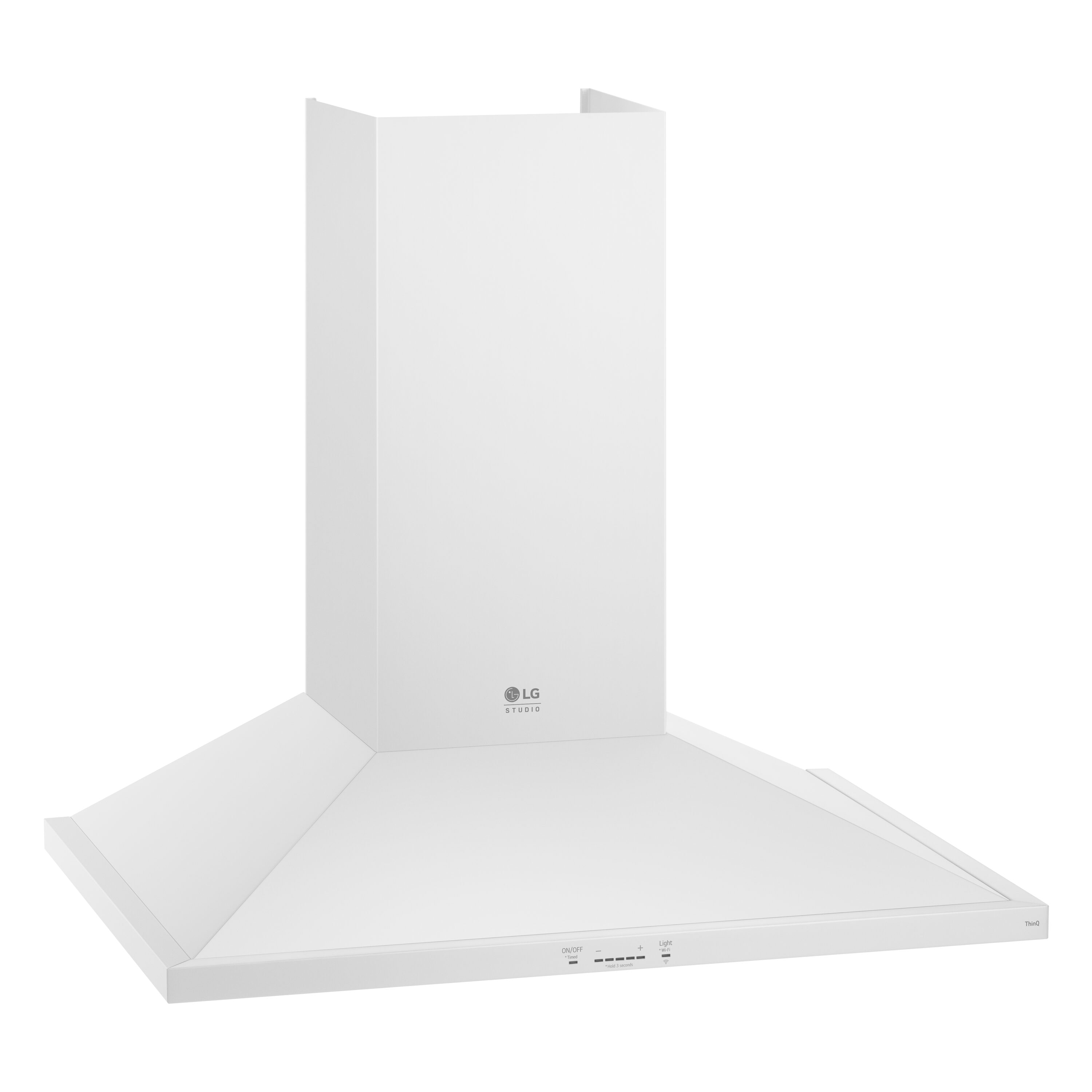 LG 36 in 600 CFM Ducted Essence White Smart Wall Mounted Range Hood