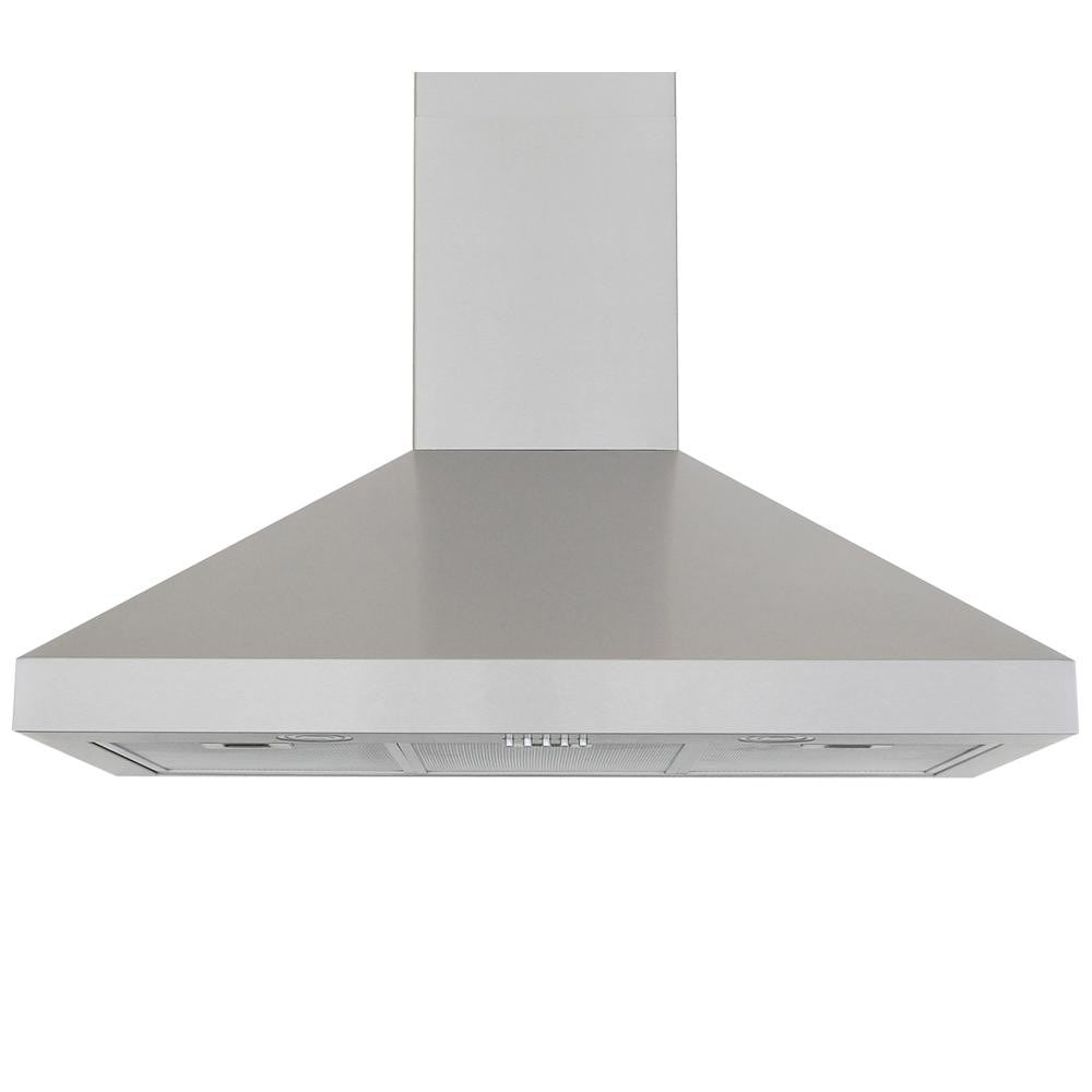 Windster Convertible Stainless Steel Wall Mounted Range Hood Common 30 Inch Actual 29 75 in