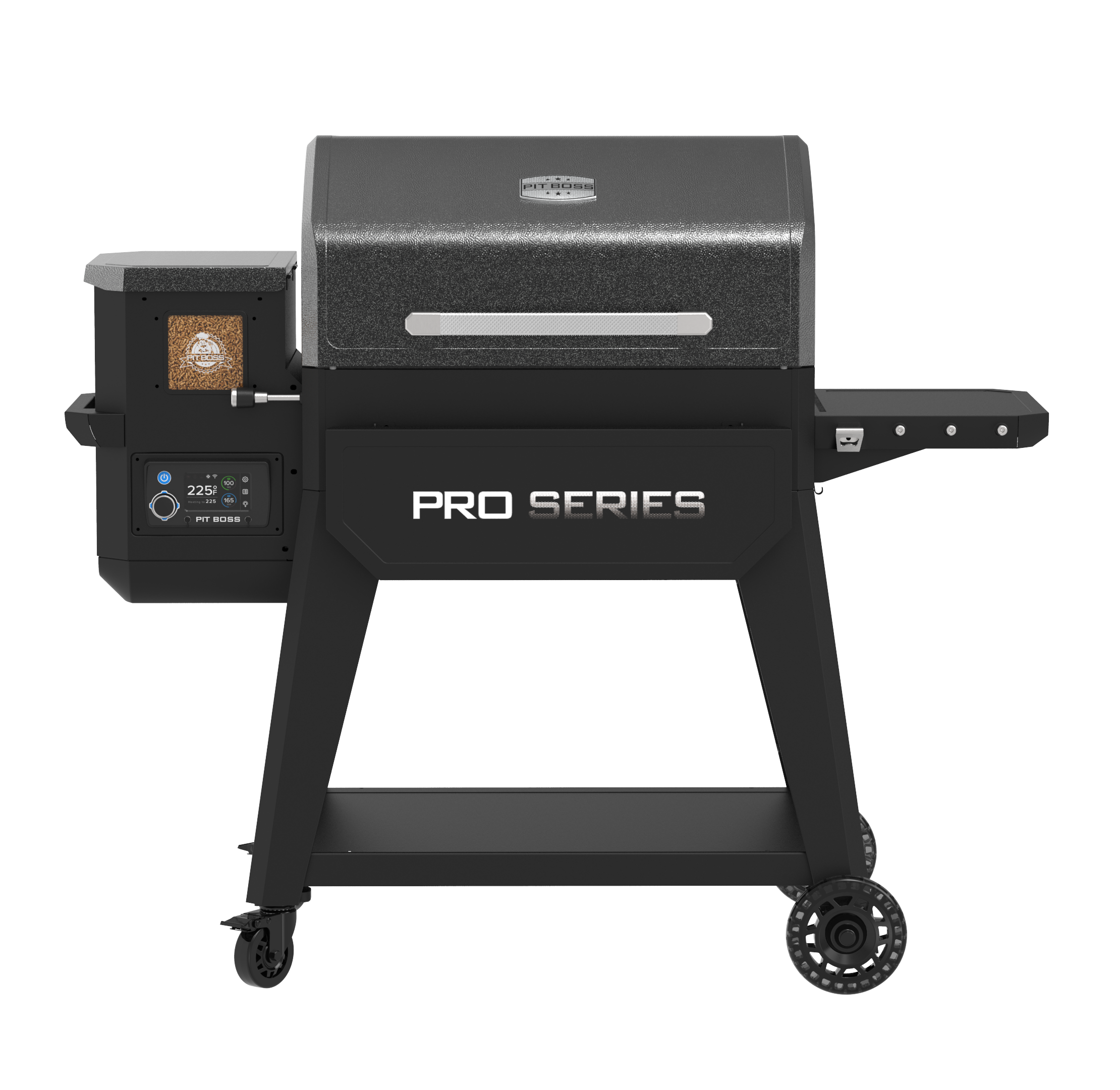 Pit Boss Pro Series 1300 Black Pellet Grill with Smart Compatibility