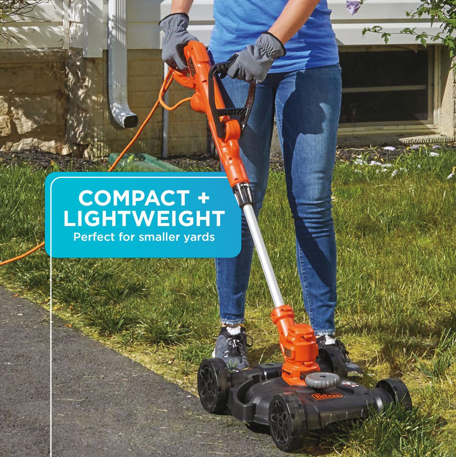 BLACK+DECKER 6.5 -Amp 12-in Corded Lawn Mower