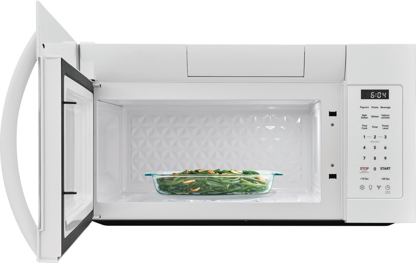Frigidaire 1 8 cu ft 1500 Watt Over the Range Microwave White