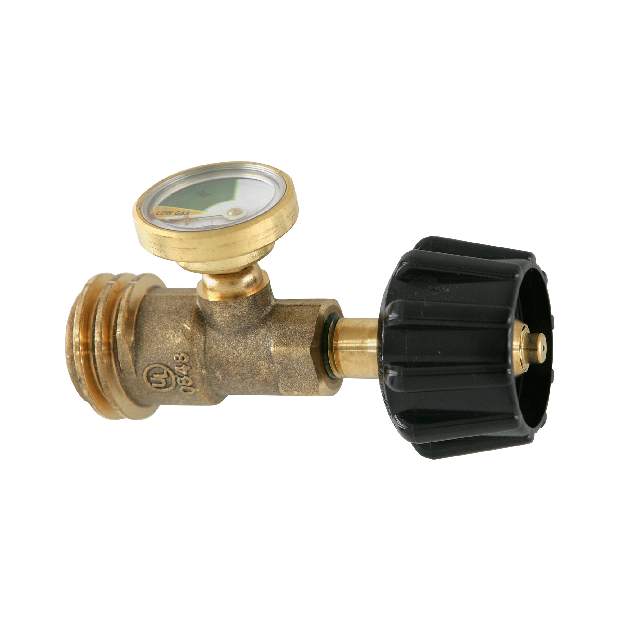 Master Forge 3/8-in Brass Propane fuel level gauge