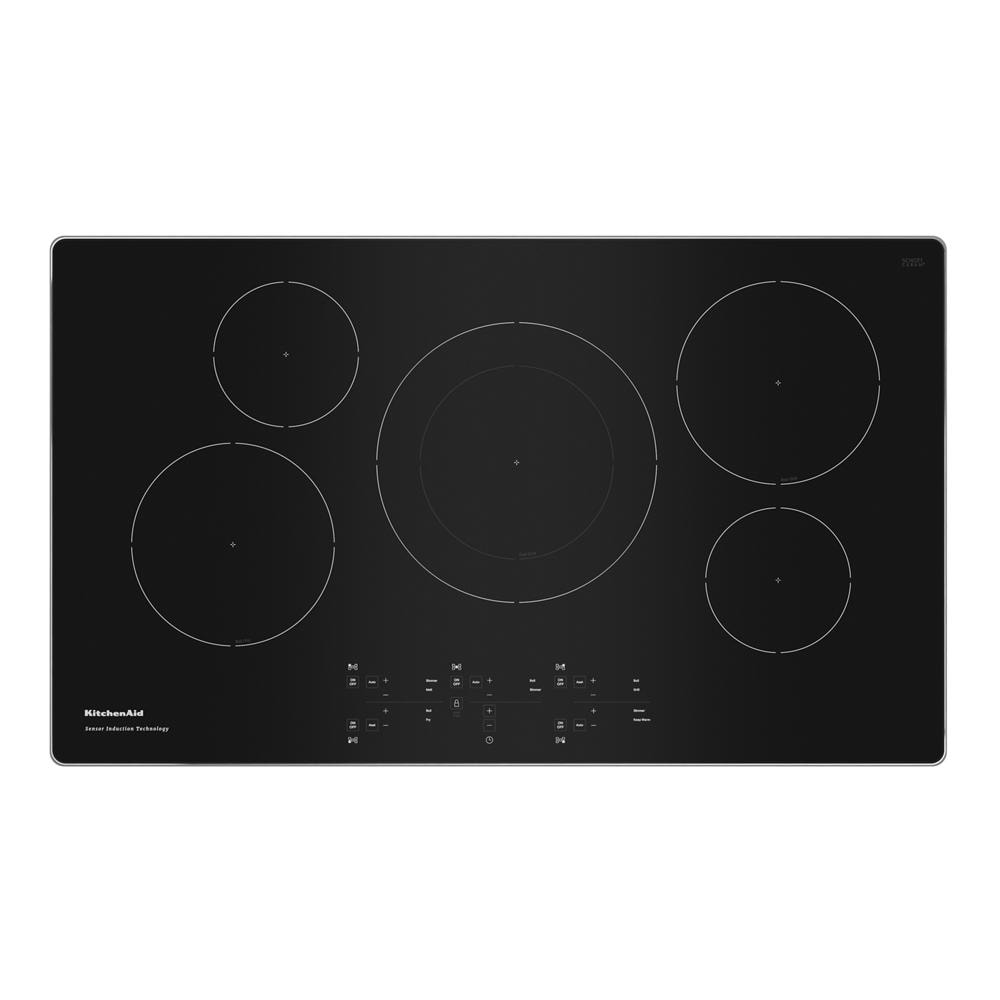 KitchenAid 36-in 5 burners Stainless steel Induction Cooktop