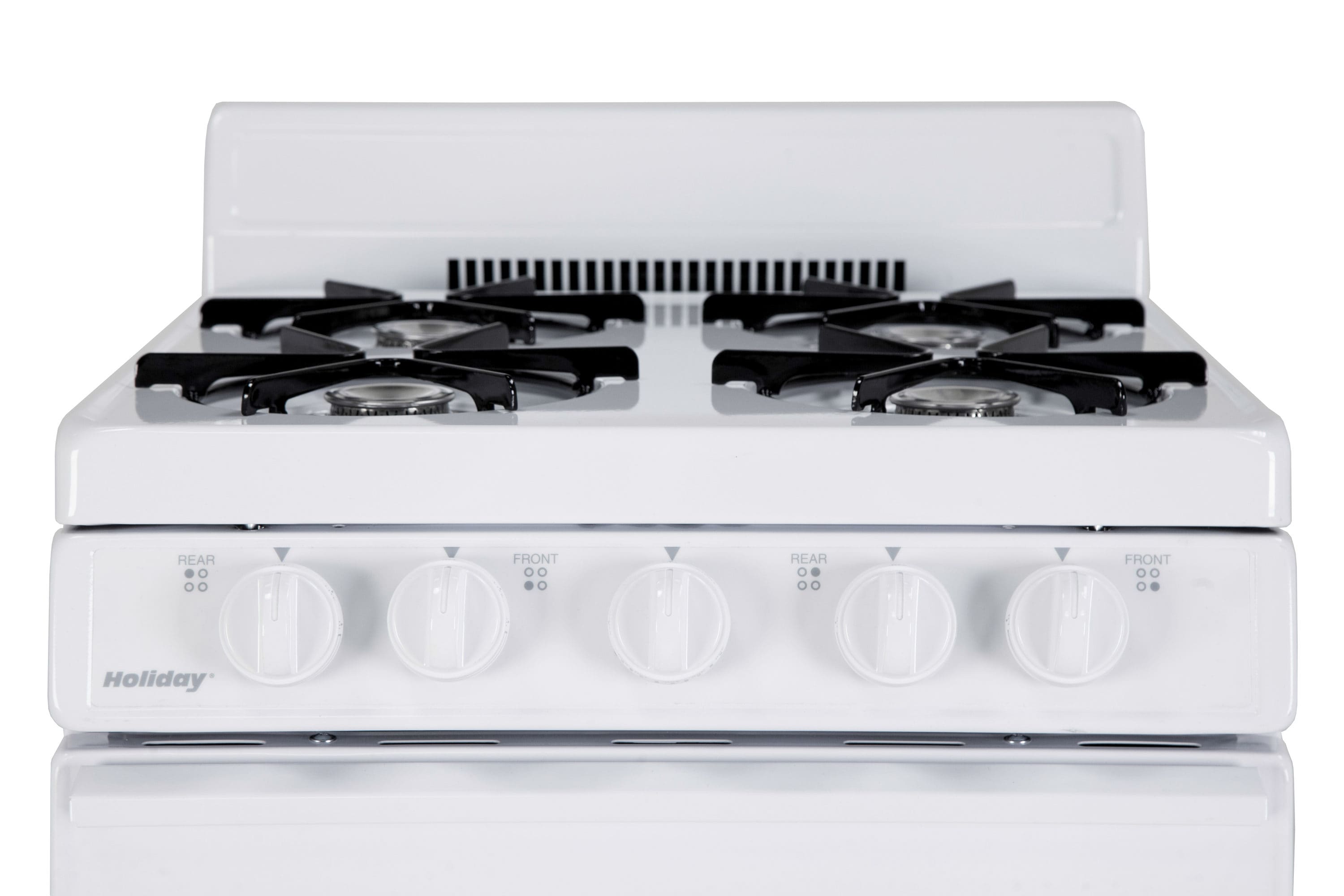 Holiday 20-in 4 burners 2.4-cu ft Freestanding Natural Gas Range ( White )