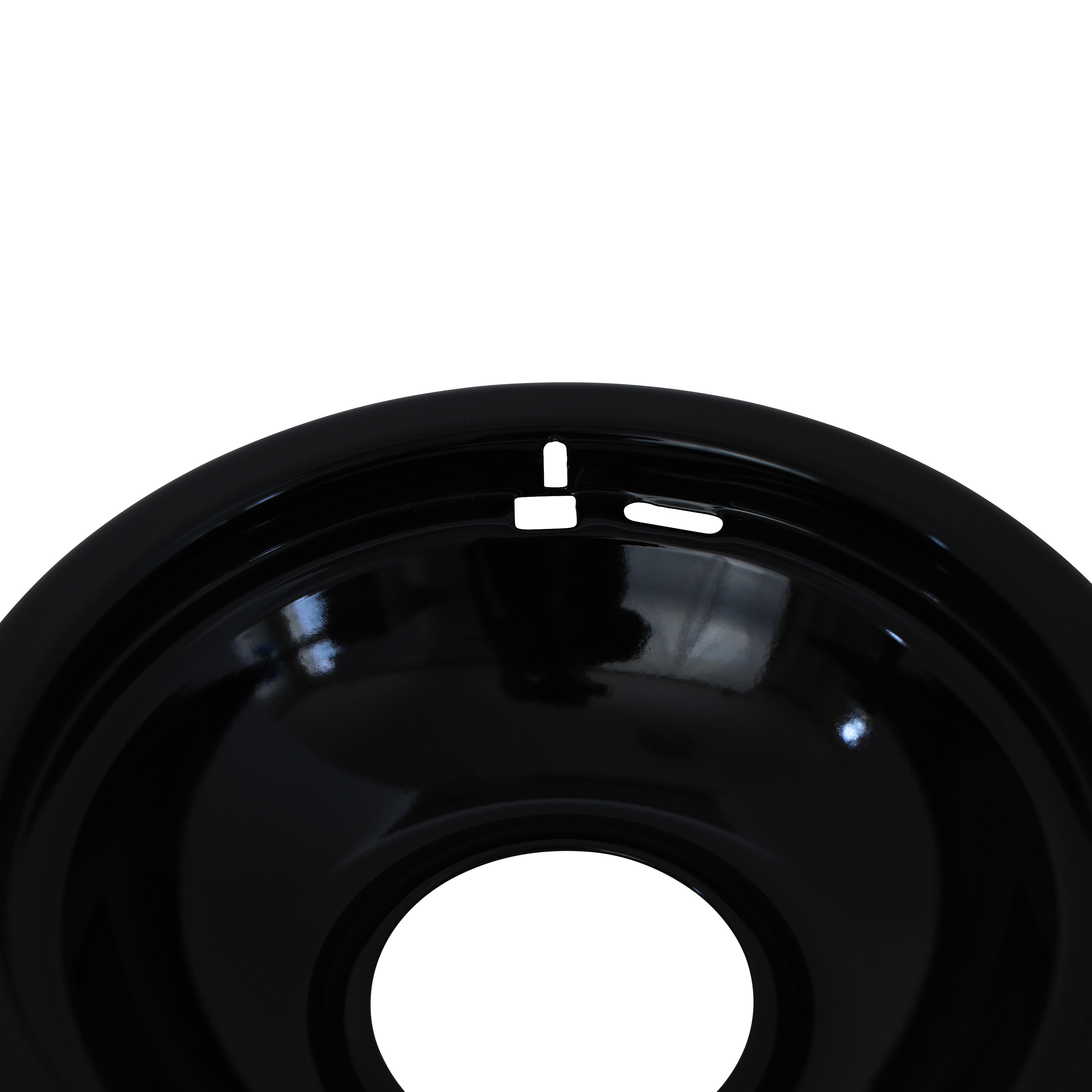 Whirlpool Electric range 6-in Drip pan and trim ring set ( Porcelain )