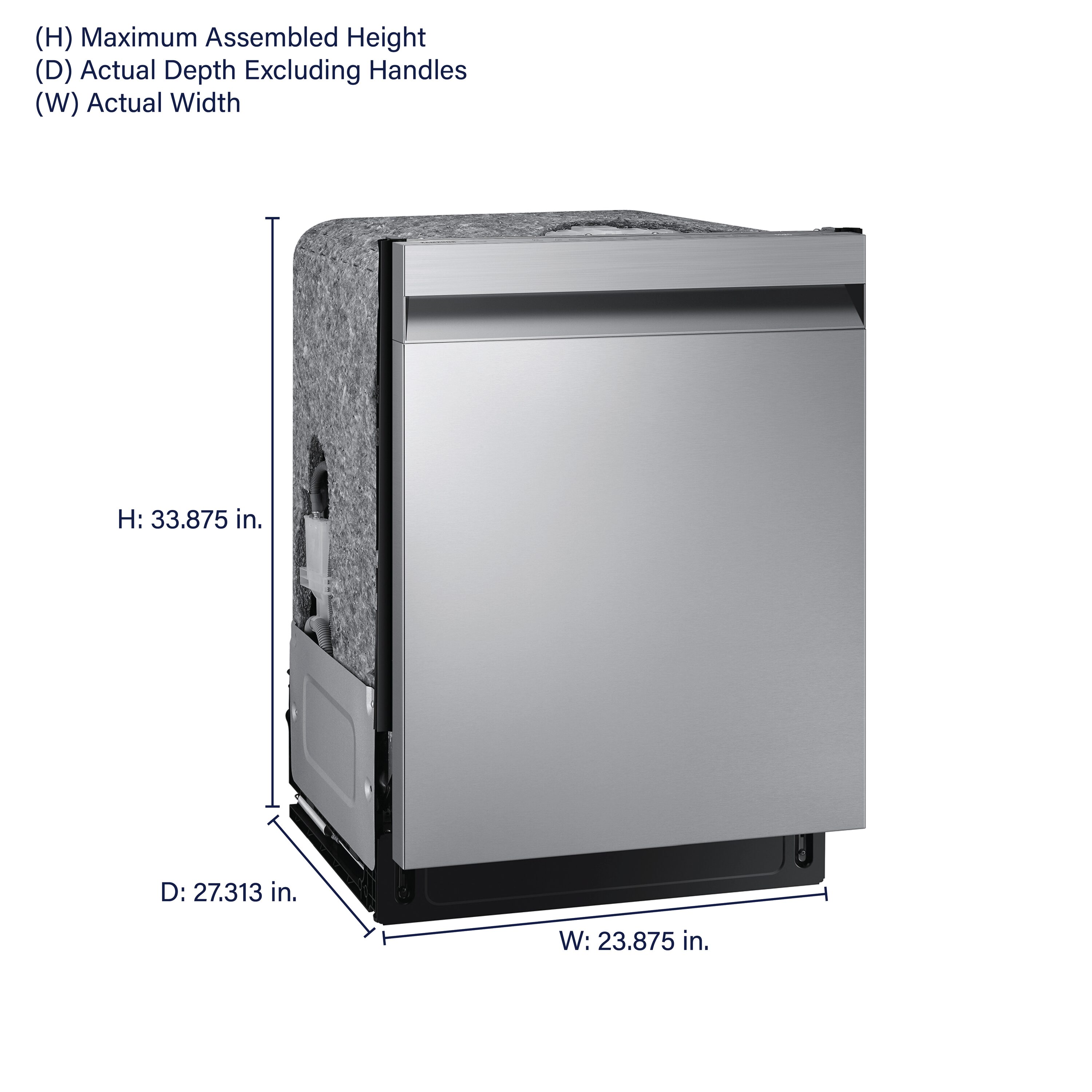 Samsung StormWash Top Control 24 in Built In Dishwasher