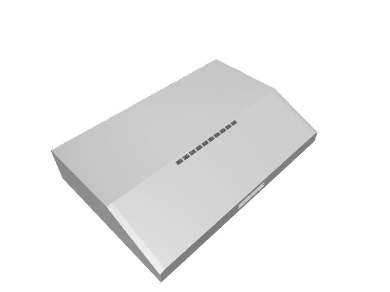 GE Profile 30 in Convertible Stainless Steel Undercabinet Range Hood Common 30 in Actual 29 875 in