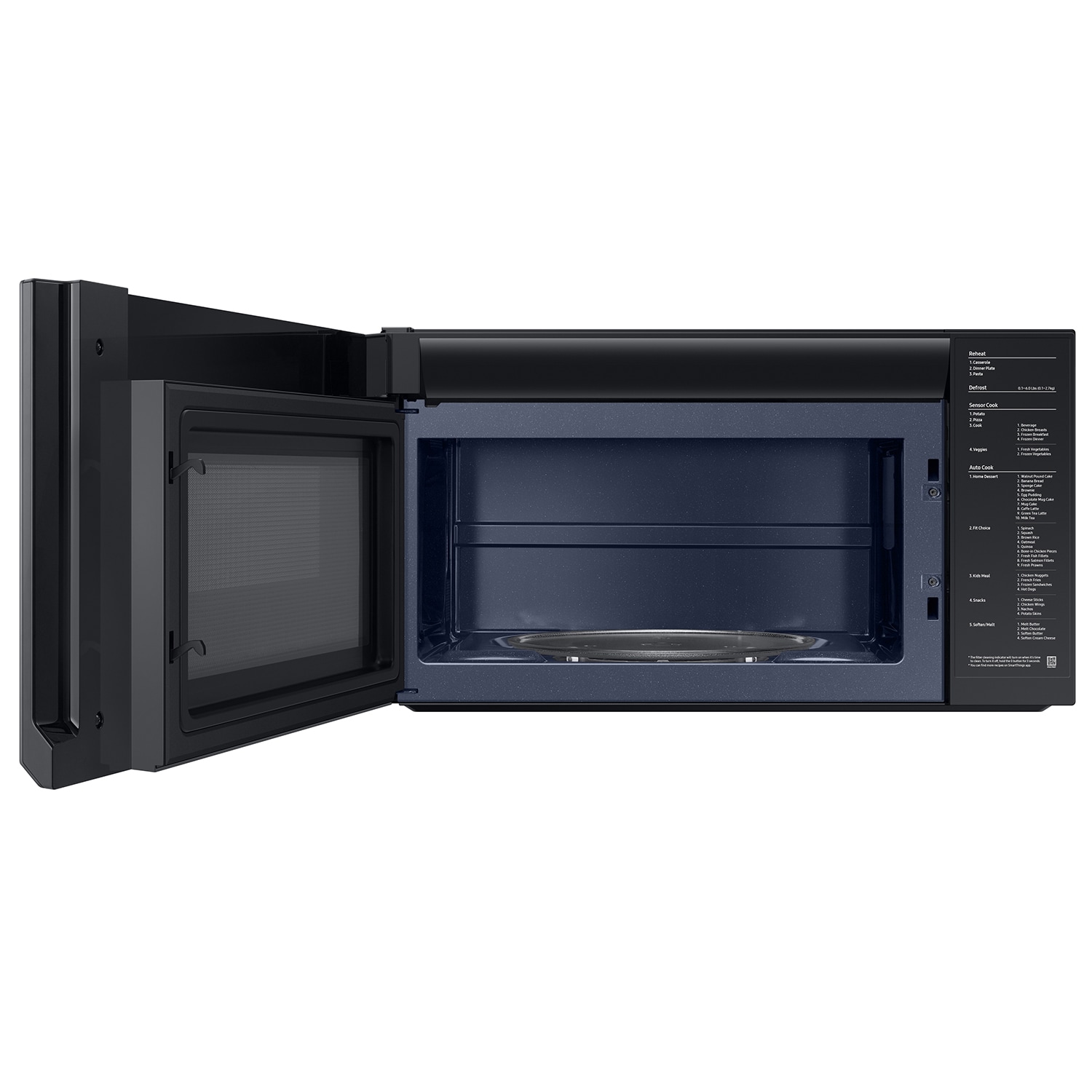 Samsung Smart Over the Range Microwave 2 1 cu ft in Stainless Steel
